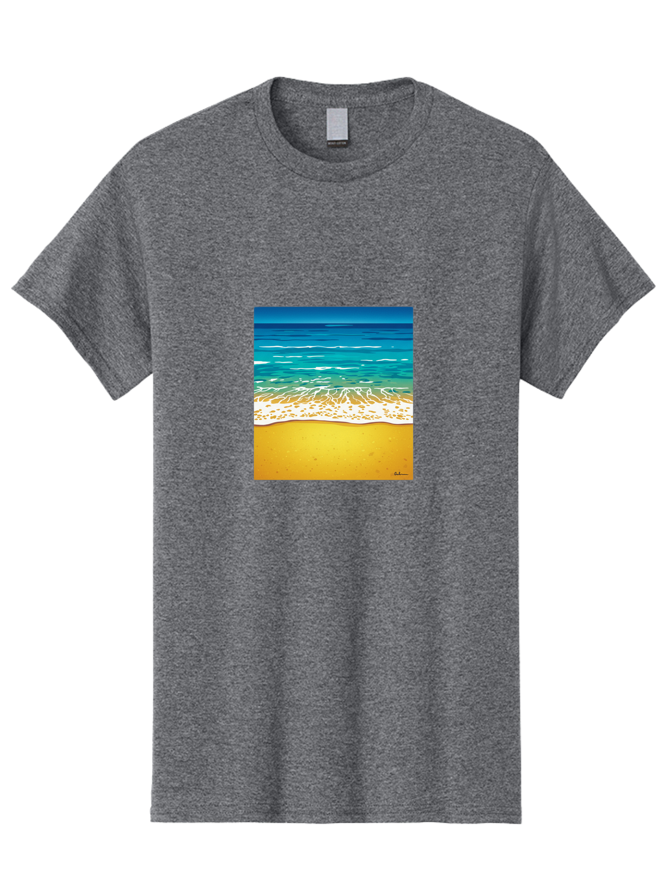 Beach-Scene Men'S Graphic Tee, 100% Cotton, Comfortable Casual Summer Wear, Machine Washable, Vintage Camera, Old Camera, Antique Camera, Black Camera, Classic Photography, Photography Equipment, Nostalgic Device, Film Camera, Camera Art Bak038