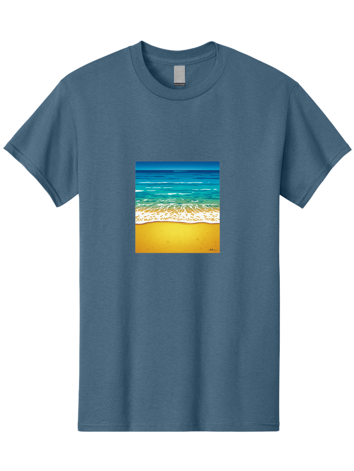 Beach-Scene Men'S Graphic Tee, 100% Cotton, Comfortable Casual Summer Wear, Machine Washable, Vintage Camera, Old Camera, Antique Camera, Black Camera, Classic Photography, Photography Equipment, Nostalgic Device, Film Camera, Camera Art Bak038