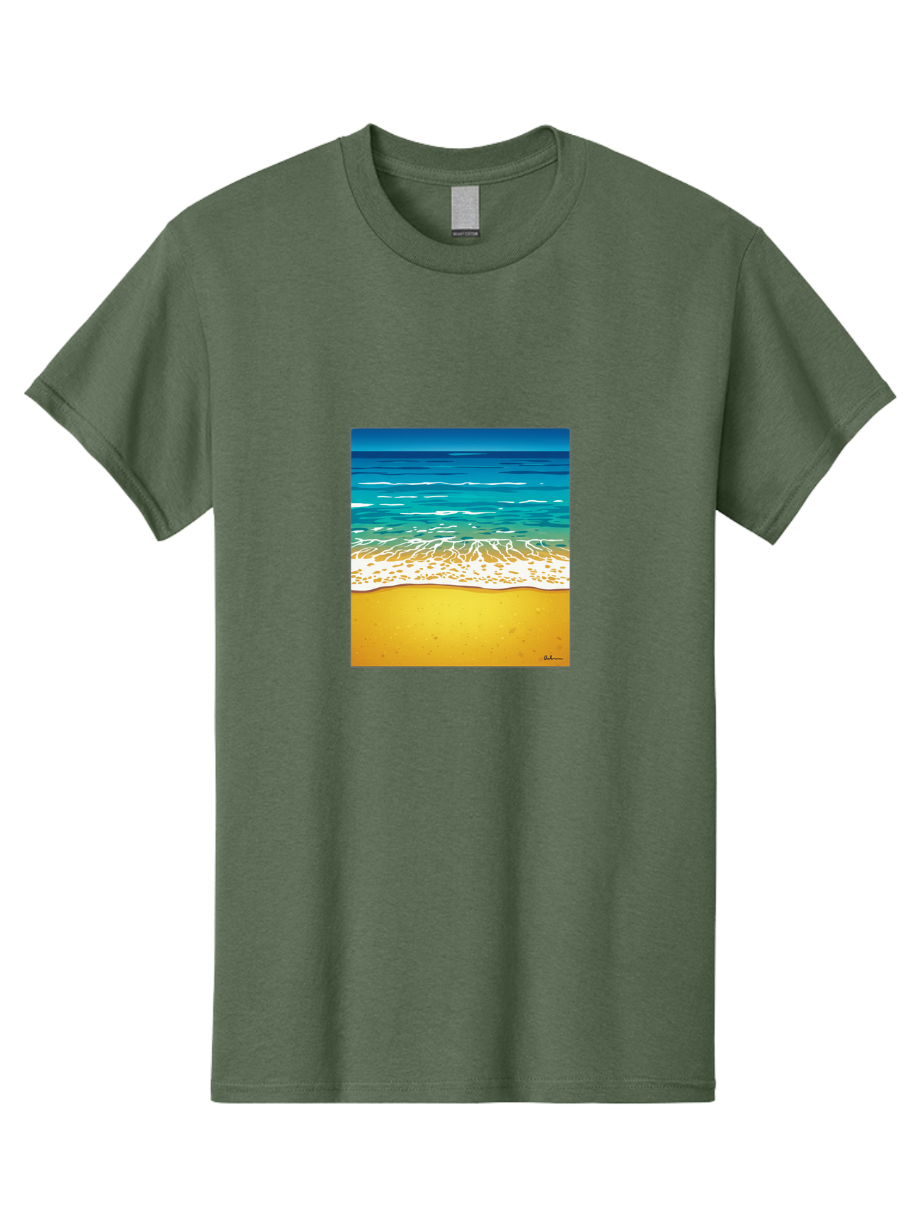 Beach-Scene Men'S Graphic Tee, 100% Cotton, Comfortable Casual Summer Wear, Machine Washable, Vintage Camera, Old Camera, Antique Camera, Black Camera, Classic Photography, Photography Equipment, Nostalgic Device, Film Camera, Camera Art Bak038