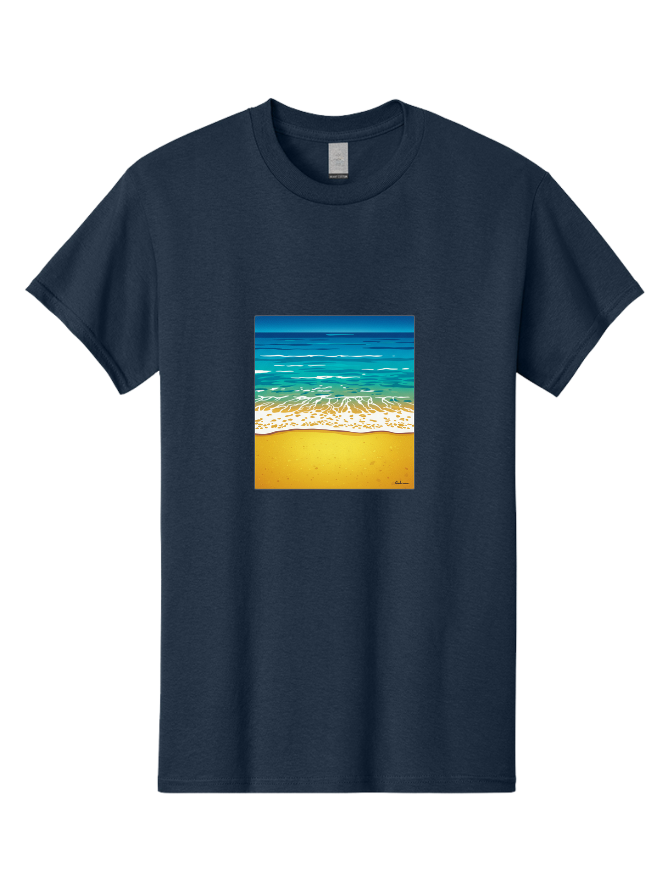 Beach-Scene Men'S Graphic Tee, 100% Cotton, Comfortable Casual Summer Wear, Machine Washable, Vintage Camera, Old Camera, Antique Camera, Black Camera, Classic Photography, Photography Equipment, Nostalgic Device, Film Camera, Camera Art Bak038