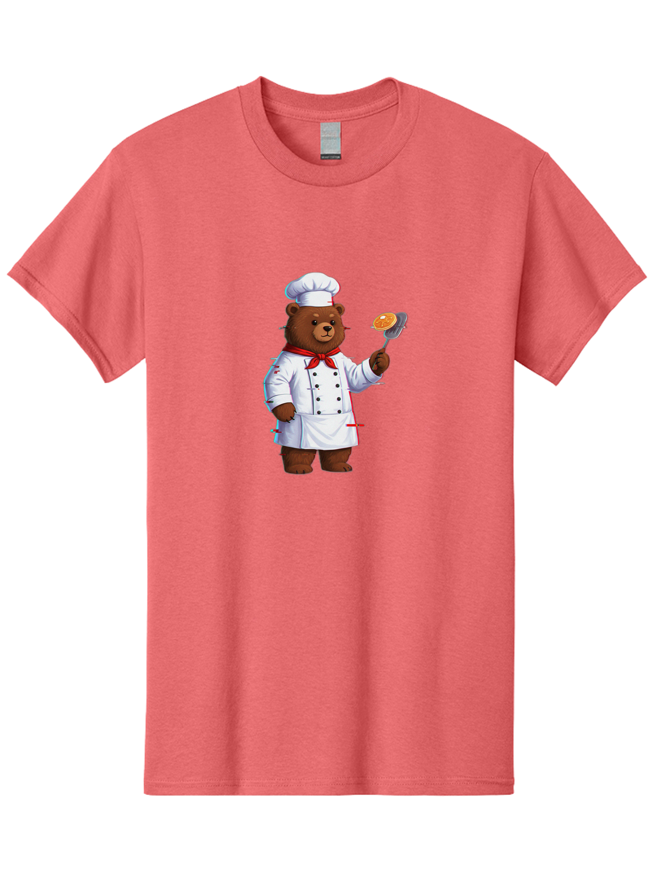 Bear-Chef Men'S Graphic Tee, 100% Cotton, Comfortable Casual Summer Wear, Machine Washable, Vintage Camera, Old Camera, Antique Camera, Black Camera, Classic Photography, Photography Equipment, Nostalgic Device, Film Camera, Camera Art Bak039