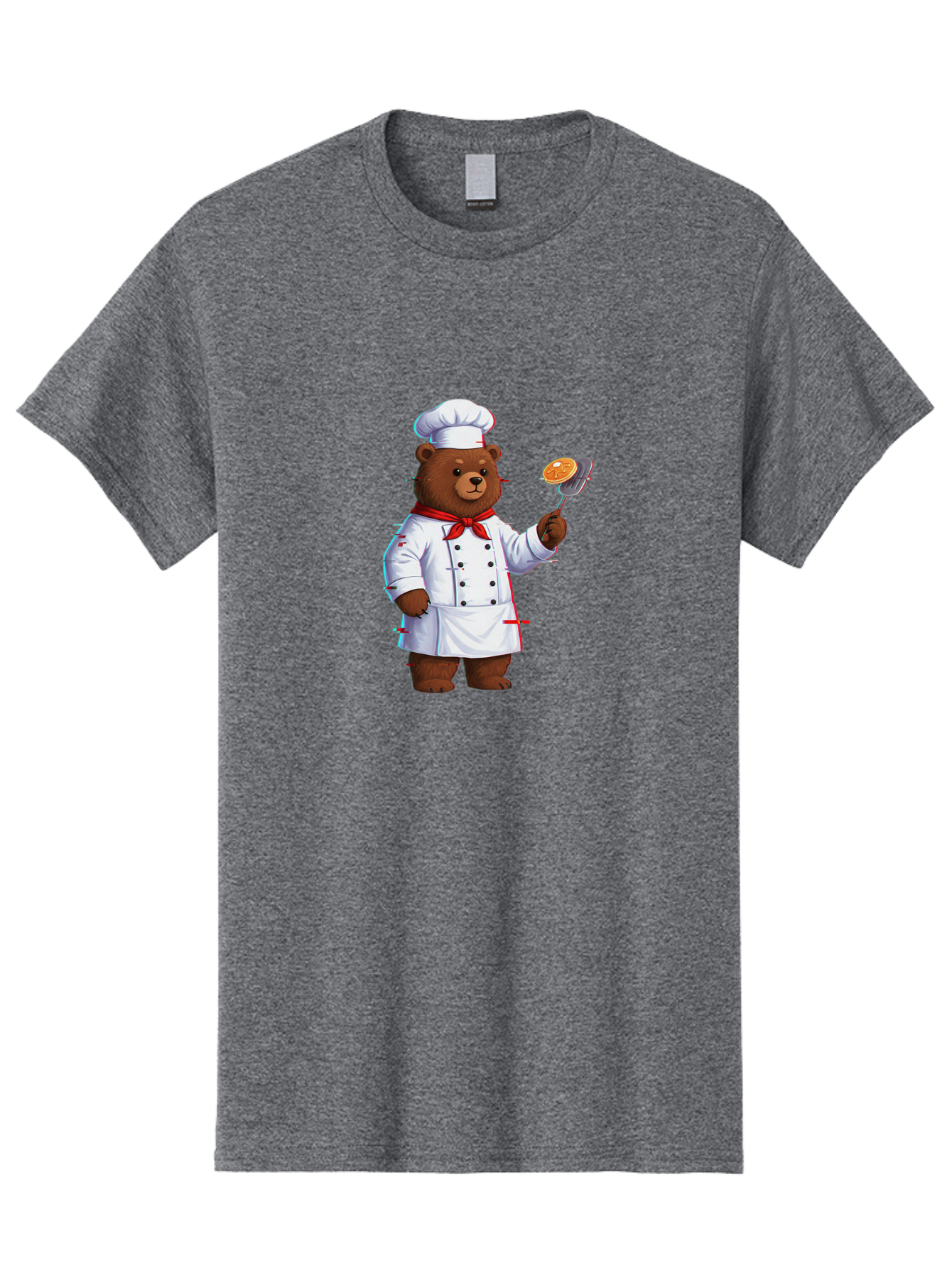 Bear-Chef Men'S Graphic Tee, 100% Cotton, Comfortable Casual Summer Wear, Machine Washable, Vintage Camera, Old Camera, Antique Camera, Black Camera, Classic Photography, Photography Equipment, Nostalgic Device, Film Camera, Camera Art Bak039