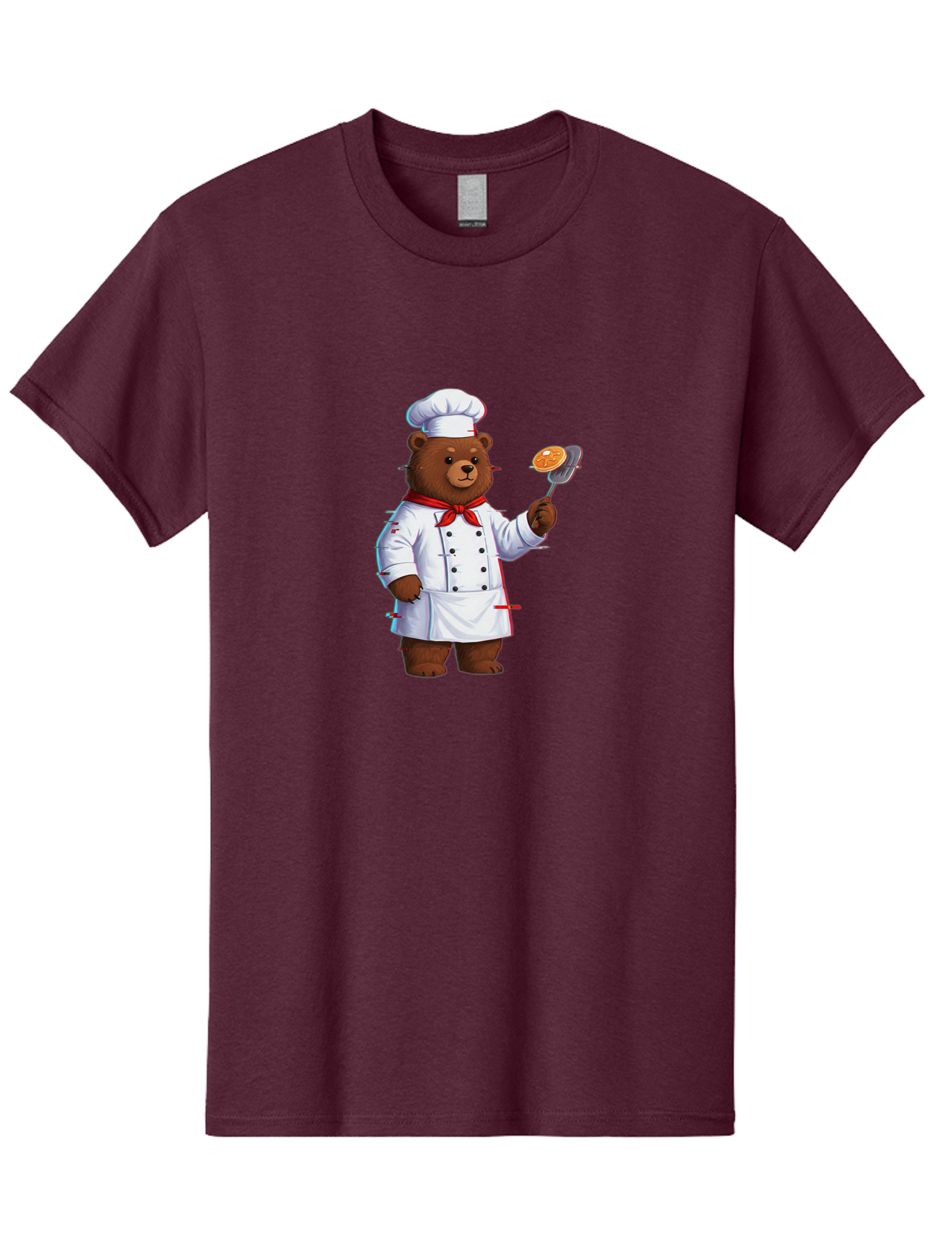 Bear-Chef Men'S Graphic Tee, 100% Cotton, Comfortable Casual Summer Wear, Machine Washable, Vintage Camera, Old Camera, Antique Camera, Black Camera, Classic Photography, Photography Equipment, Nostalgic Device, Film Camera, Camera Art Bak039