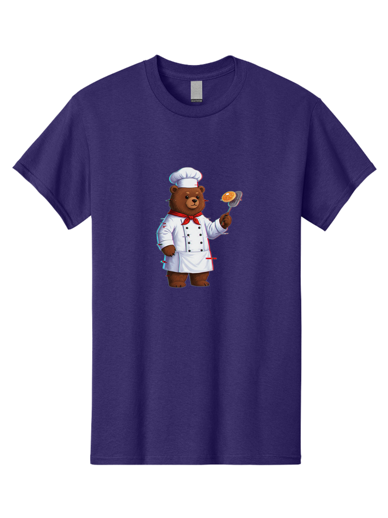 Bear-Chef Men'S Graphic Tee, 100% Cotton, Comfortable Casual Summer Wear, Machine Washable, Vintage Camera, Old Camera, Antique Camera, Black Camera, Classic Photography, Photography Equipment, Nostalgic Device, Film Camera, Camera Art Bak039