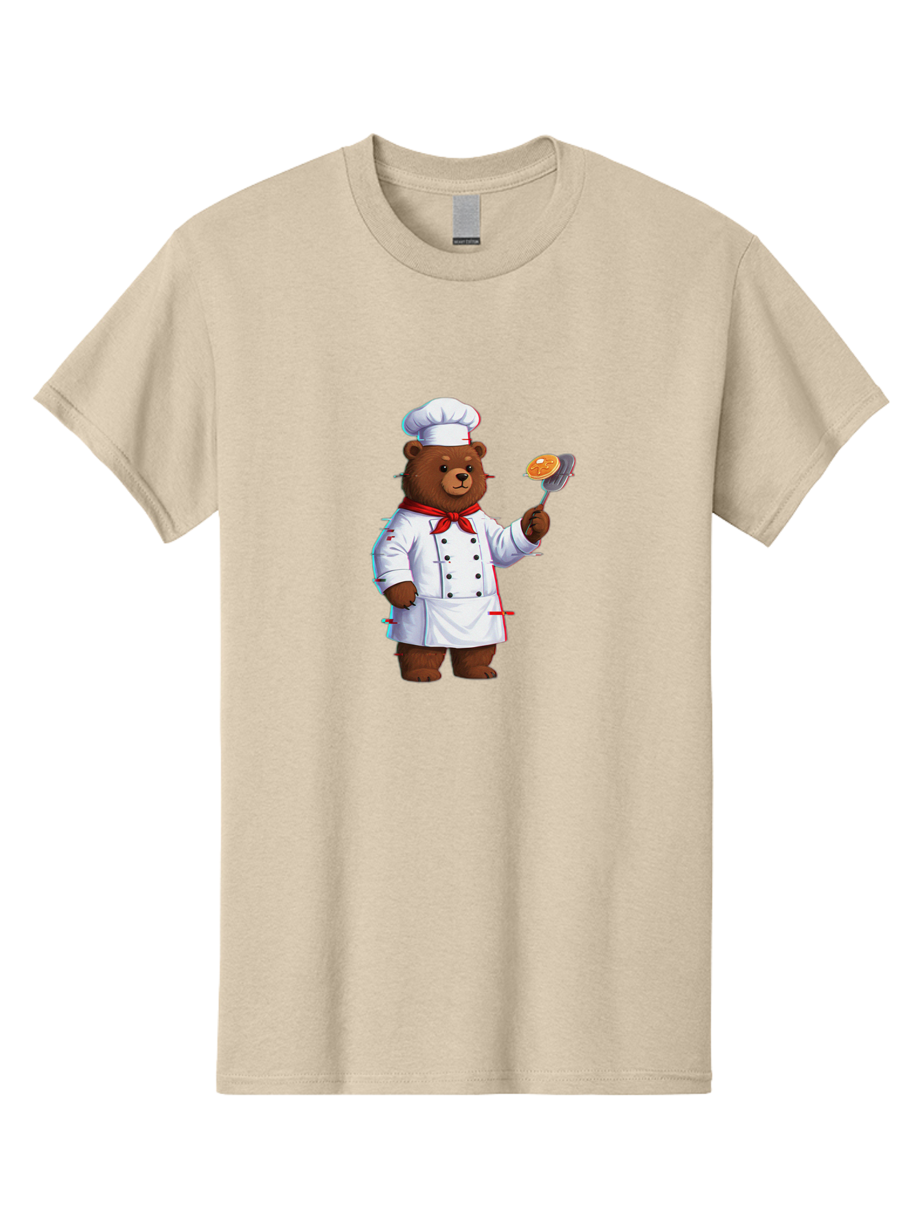 Bear-Chef Men'S Graphic Tee, 100% Cotton, Comfortable Casual Summer Wear, Machine Washable, Vintage Camera, Old Camera, Antique Camera, Black Camera, Classic Photography, Photography Equipment, Nostalgic Device, Film Camera, Camera Art Bak039