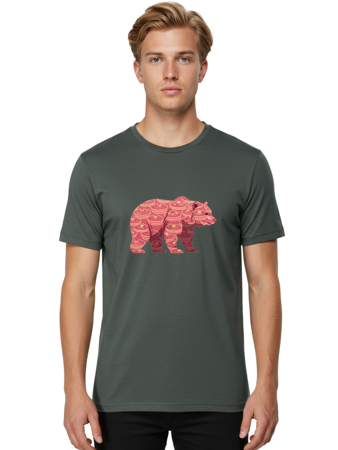 Bear-Coin Men'S Graphic Tee, 100% Cotton, Comfortable Casual Summer Wear, Machine Washable, Vintage Camera, Old Camera, Antique Camera, Black Camera, Classic Photography, Photography Equipment, Nostalgic Device, Film Camera, Camera Art Bak040