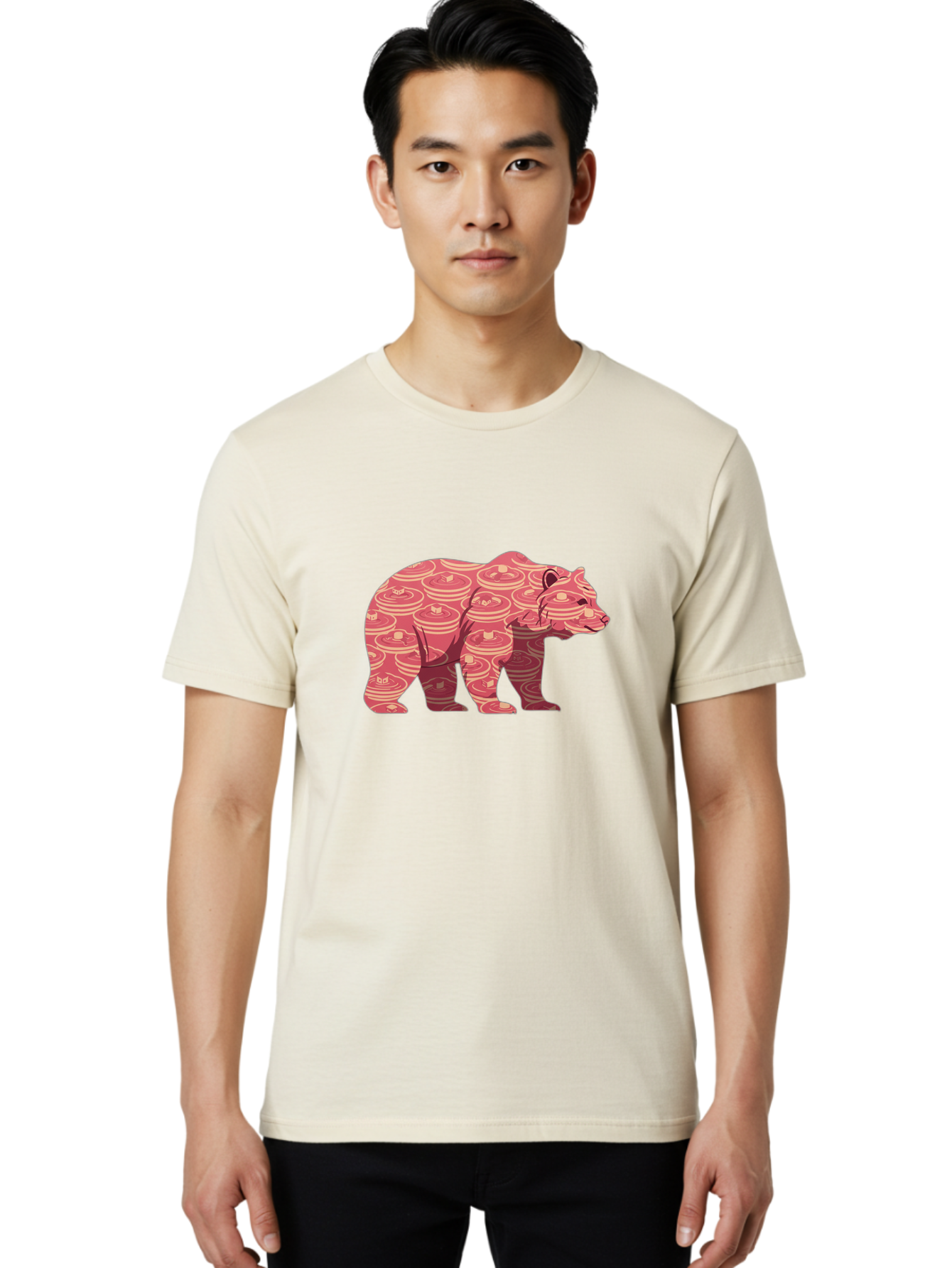 Bear-Coin Men'S Graphic Tee, 100% Cotton, Comfortable Casual Summer Wear, Machine Washable, Vintage Camera, Old Camera, Antique Camera, Black Camera, Classic Photography, Photography Equipment, Nostalgic Device, Film Camera, Camera Art Bak040