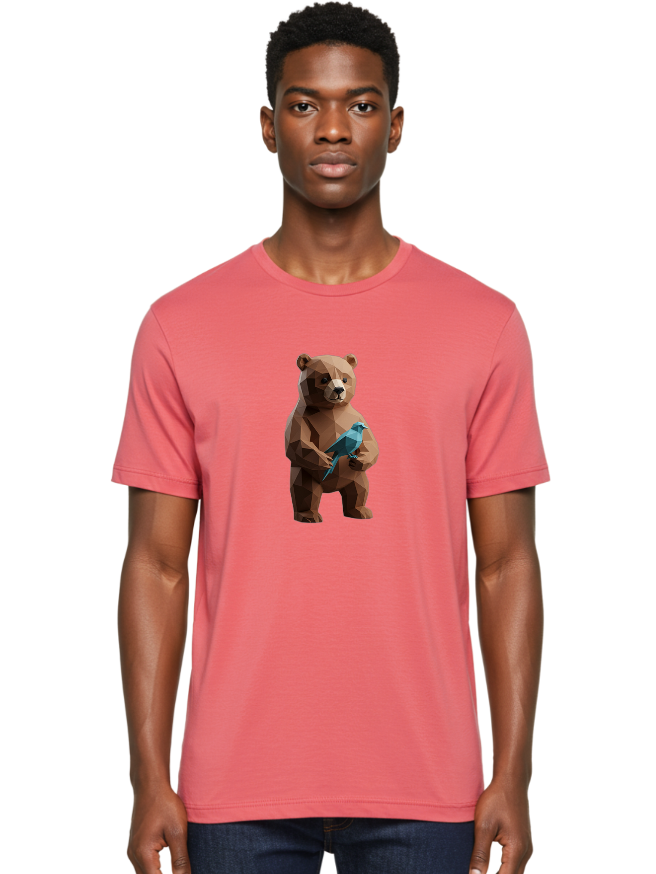 Bear-With-Bird Men'S Graphic Tee, 100% Cotton, Comfortable Casual Summer Wear, Machine Washable, Vintage Camera, Old Camera, Antique Camera, Black Camera, Classic Photography, Photography Equipment, Nostalgic Device, Film Camera, Camera Art Bak042