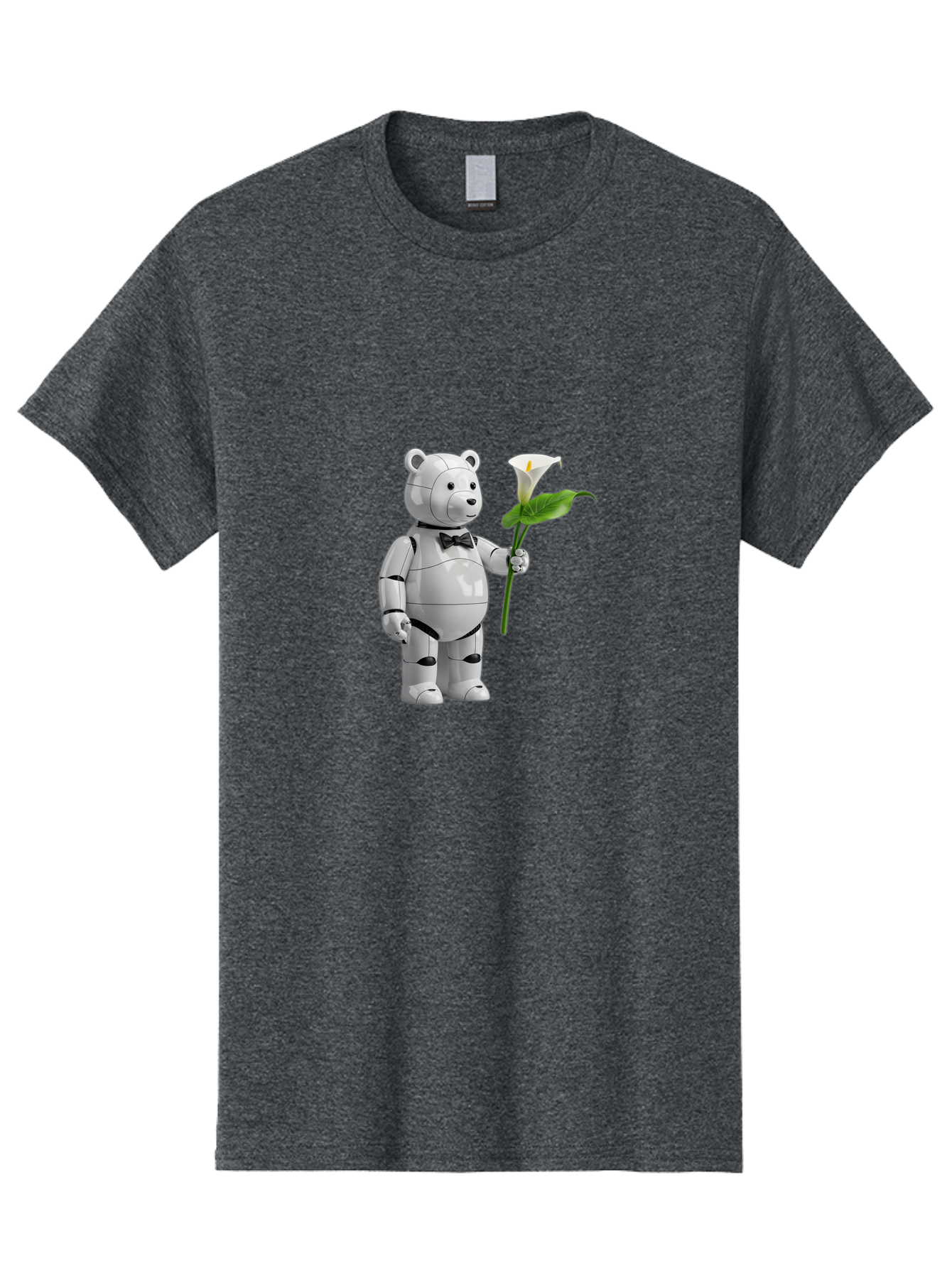 Bearbrick-Robot Men'S Graphic Tee, 100% Cotton, Comfortable Casual Summer Wear, Machine Washable, Vintage Camera, Old Camera, Antique Camera, Black Camera, Classic Photography, Photography Equipment, Nostalgic Device, Film Camera, Camera Art Bak045