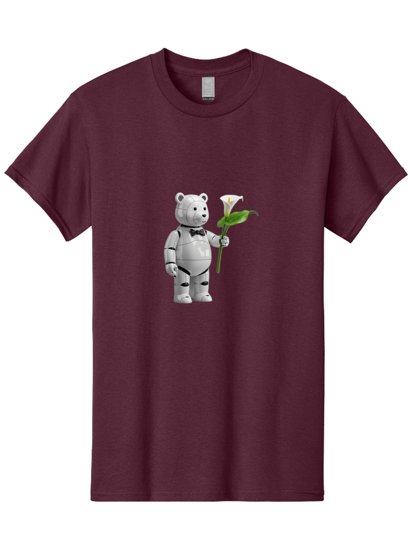 Bearbrick-Robot Men'S Graphic Tee, 100% Cotton, Comfortable Casual Summer Wear, Machine Washable, Vintage Camera, Old Camera, Antique Camera, Black Camera, Classic Photography, Photography Equipment, Nostalgic Device, Film Camera, Camera Art Bak045