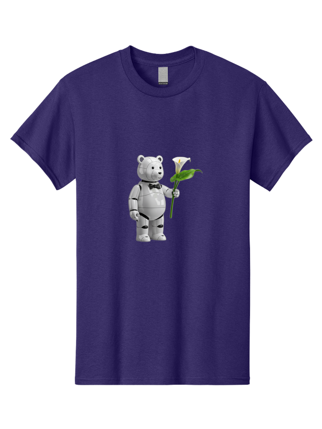 Bearbrick-Robot Men'S Graphic Tee, 100% Cotton, Comfortable Casual Summer Wear, Machine Washable, Vintage Camera, Old Camera, Antique Camera, Black Camera, Classic Photography, Photography Equipment, Nostalgic Device, Film Camera, Camera Art Bak045