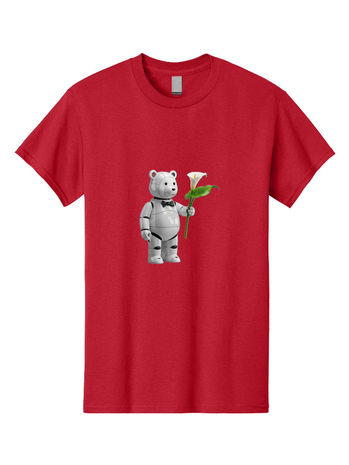 Bearbrick-Robot Men'S Graphic Tee, 100% Cotton, Comfortable Casual Summer Wear, Machine Washable, Vintage Camera, Old Camera, Antique Camera, Black Camera, Classic Photography, Photography Equipment, Nostalgic Device, Film Camera, Camera Art Bak045