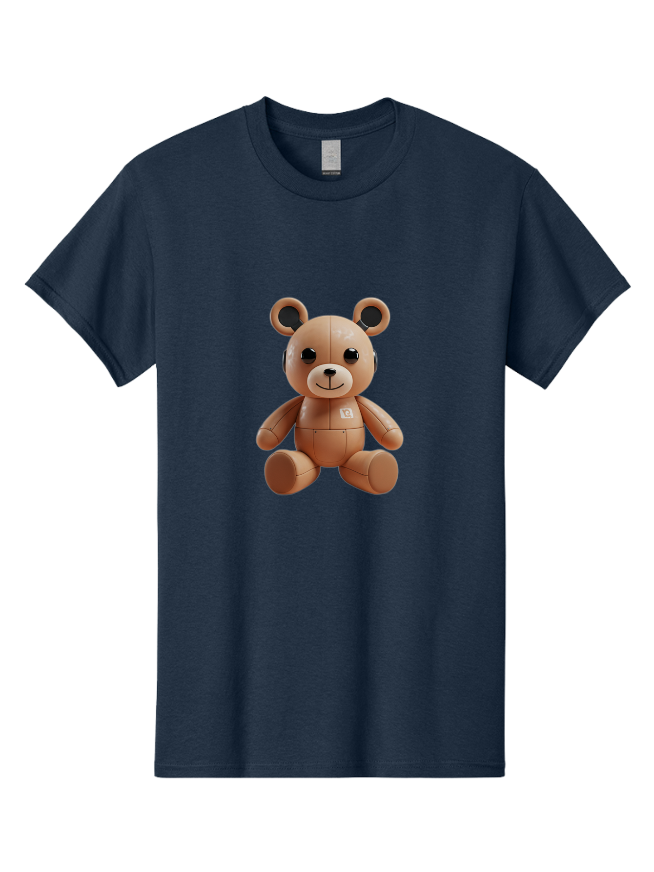 Bearbrick Men'S Graphic Tee, 100% Cotton, Comfortable Casual Summer Wear, Machine Washable, Vintage Camera, Old Camera, Antique Camera, Black Camera, Classic Photography, Photography Equipment, Nostalgic Device, Film Camera, Camera Art Bak046