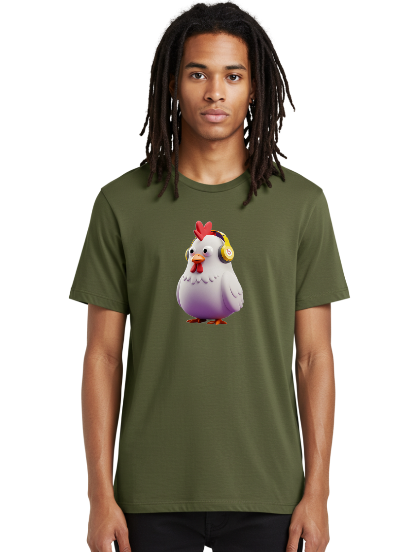 Beats-Chicken-1 Men'S Graphic Tee, 100% Cotton, Comfortable Casual Summer Wear, Machine Washable, Vintage Camera, Old Camera, Antique Camera, Black Camera, Classic Photography, Photography Equipment, Nostalgic Device, Film Camera, Camera Art Bak047
