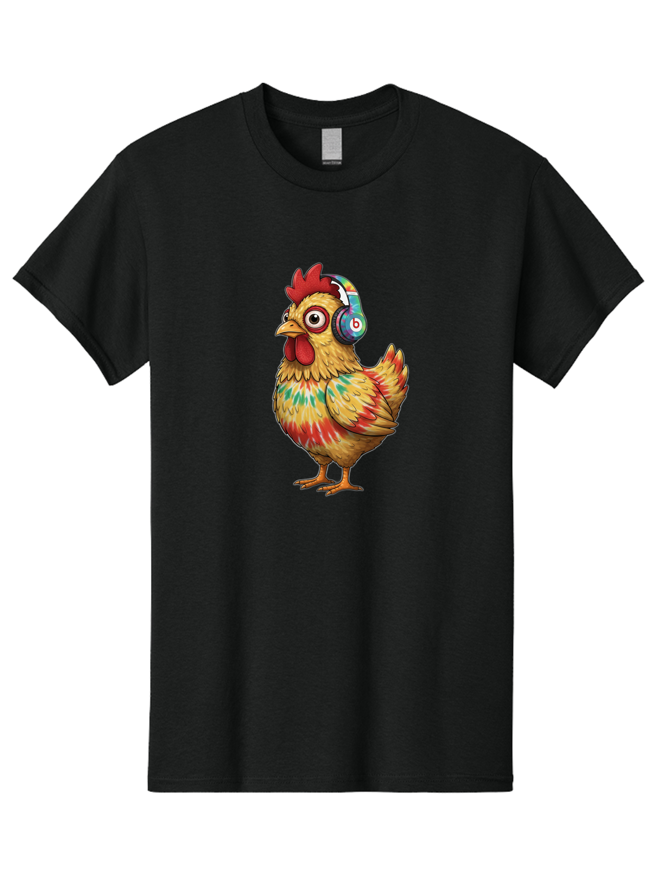 Beats-Chicken-2 Men'S Graphic Tee, 100% Cotton, Comfortable Casual Summer Wear, Machine Washable, Vintage Camera, Old Camera, Antique Camera, Black Camera, Classic Photography, Photography Equipment, Nostalgic Device, Film Camera, Camera Art Bak048