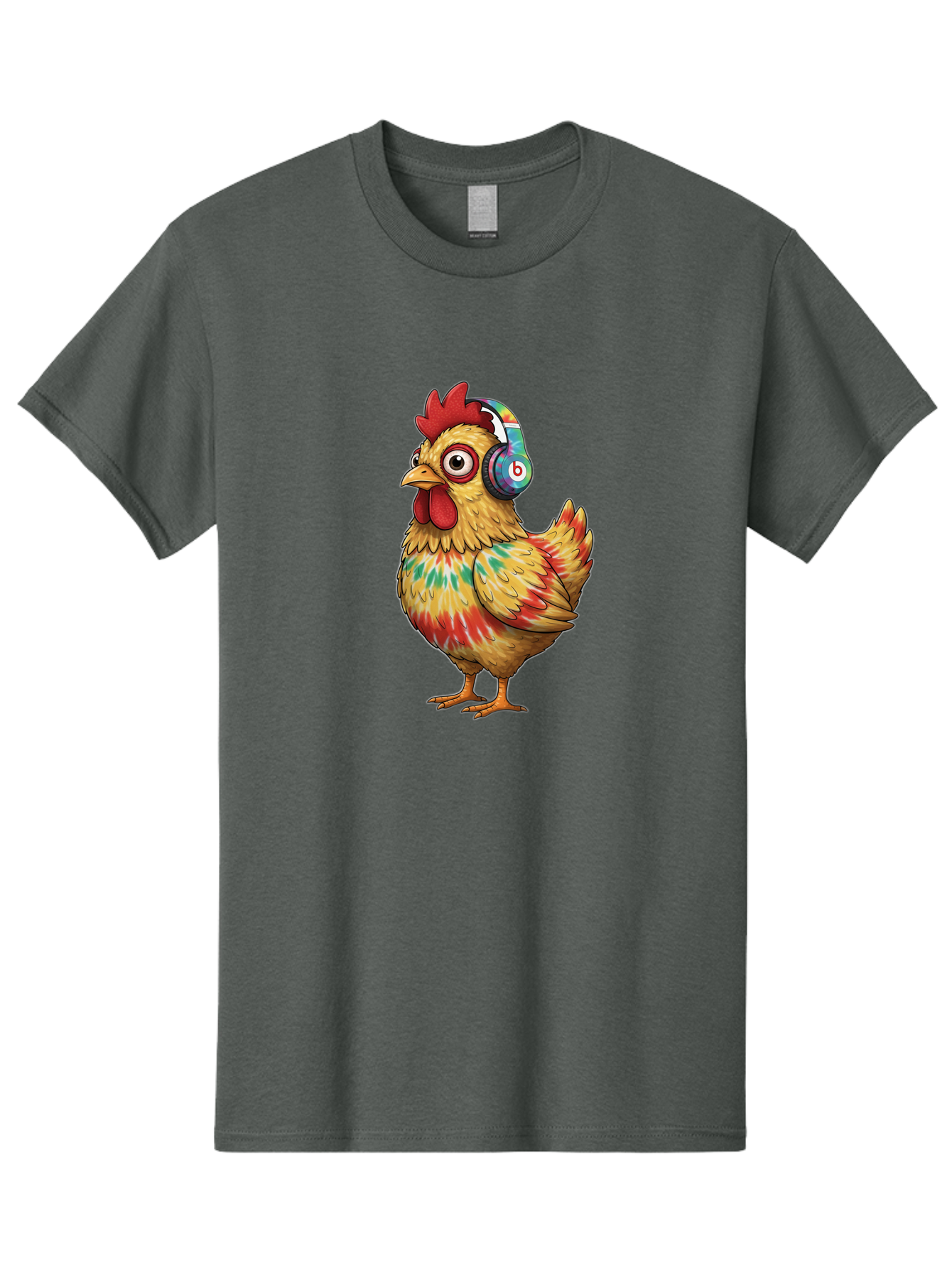 Beats-Chicken-2 Men'S Graphic Tee, 100% Cotton, Comfortable Casual Summer Wear, Machine Washable, Vintage Camera, Old Camera, Antique Camera, Black Camera, Classic Photography, Photography Equipment, Nostalgic Device, Film Camera, Camera Art Bak048
