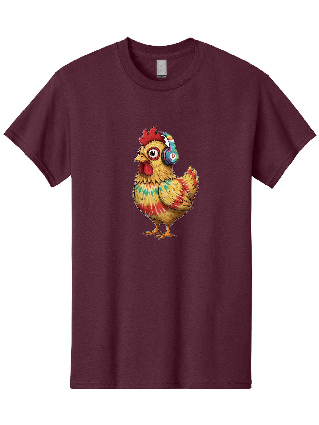Beats-Chicken-2 Men'S Graphic Tee, 100% Cotton, Comfortable Casual Summer Wear, Machine Washable, Vintage Camera, Old Camera, Antique Camera, Black Camera, Classic Photography, Photography Equipment, Nostalgic Device, Film Camera, Camera Art Bak048