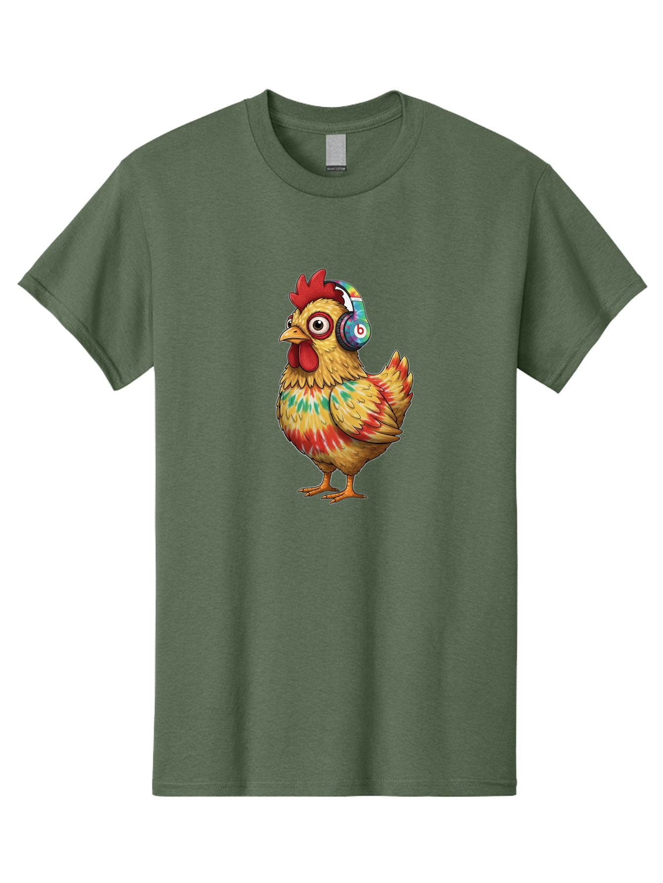 Beats-Chicken-2 Men'S Graphic Tee, 100% Cotton, Comfortable Casual Summer Wear, Machine Washable, Vintage Camera, Old Camera, Antique Camera, Black Camera, Classic Photography, Photography Equipment, Nostalgic Device, Film Camera, Camera Art Bak048