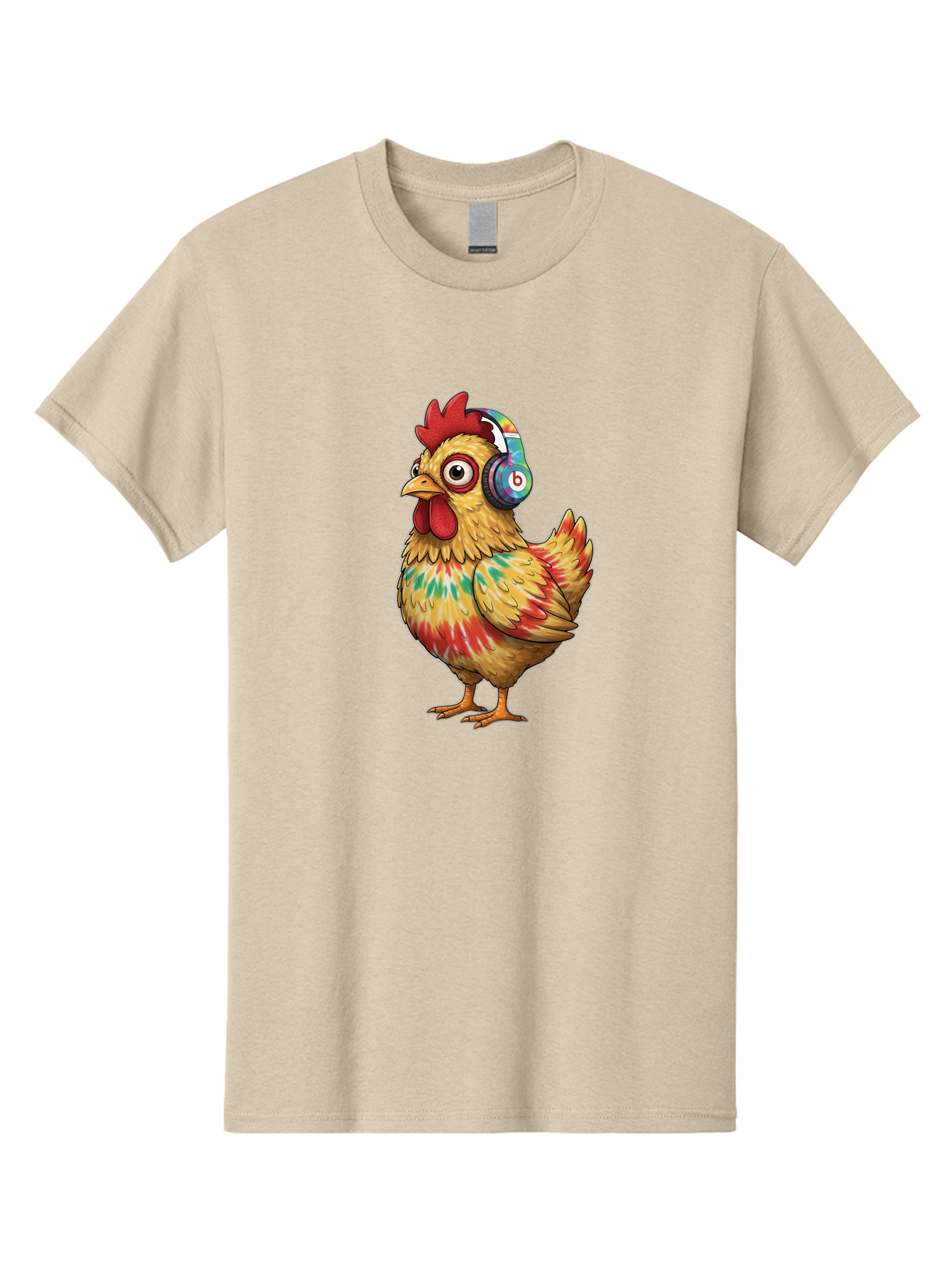 Beats-Chicken-2 Men'S Graphic Tee, 100% Cotton, Comfortable Casual Summer Wear, Machine Washable, Vintage Camera, Old Camera, Antique Camera, Black Camera, Classic Photography, Photography Equipment, Nostalgic Device, Film Camera, Camera Art Bak048
