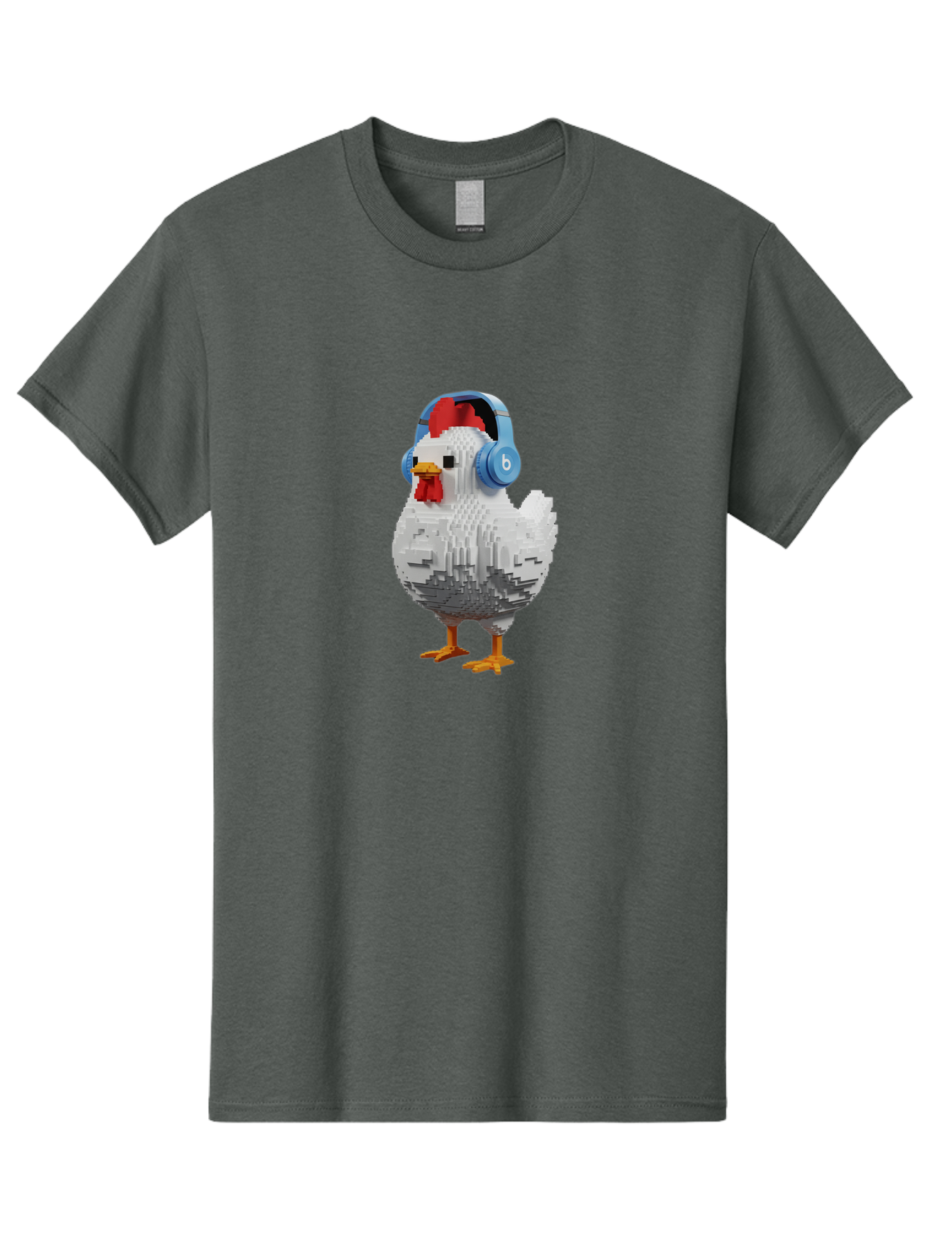 Beats-Chicken Men'S Graphic Tee, 100% Cotton, Comfortable Casual Summer Wear, Machine Washable, Vintage Camera, Old Camera, Antique Camera, Black Camera, Classic Photography, Photography Equipment, Nostalgic Device, Film Camera, Camera Art Bak049