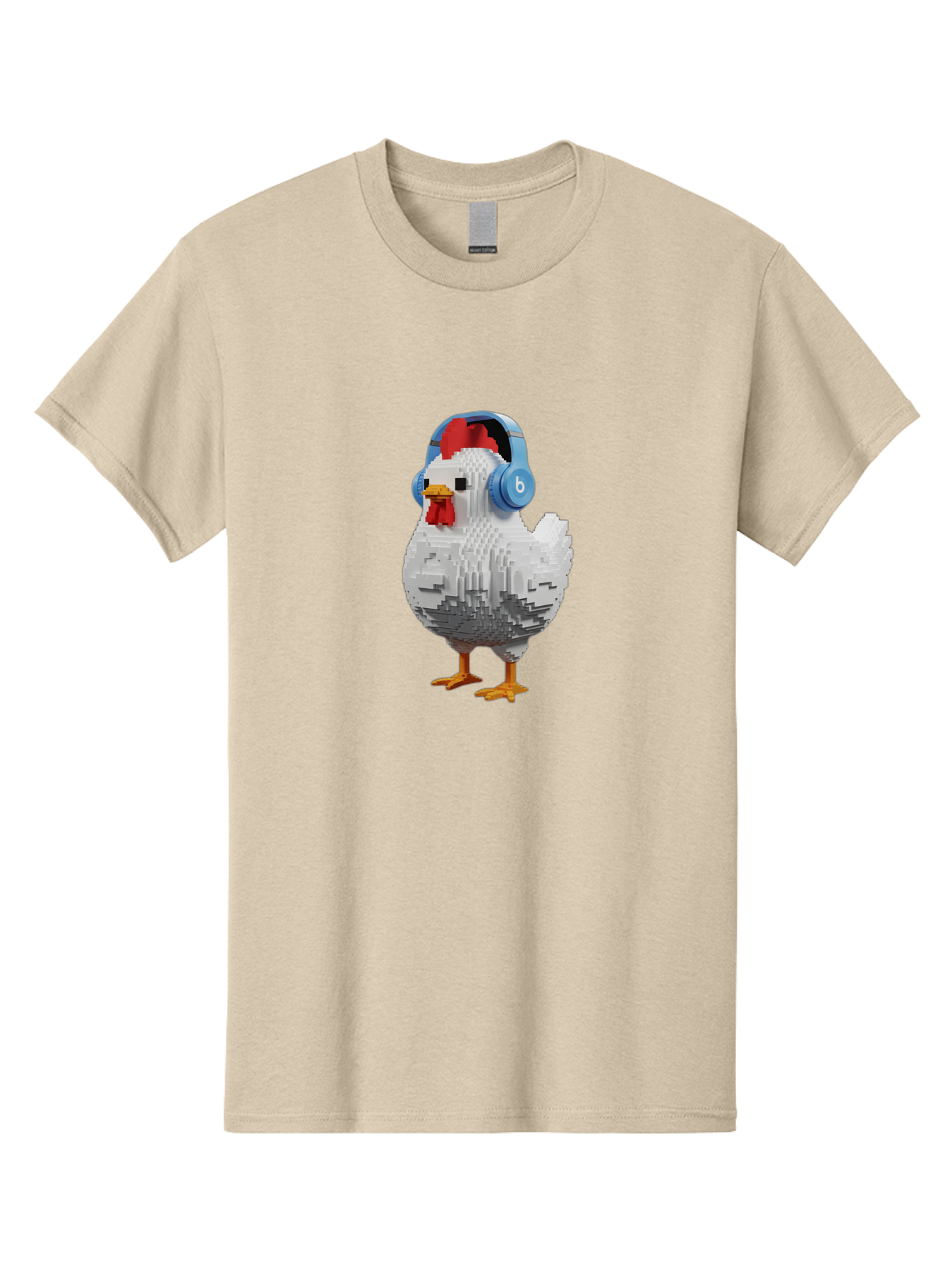 Beats-Chicken Men'S Graphic Tee, 100% Cotton, Comfortable Casual Summer Wear, Machine Washable, Vintage Camera, Old Camera, Antique Camera, Black Camera, Classic Photography, Photography Equipment, Nostalgic Device, Film Camera, Camera Art Bak049