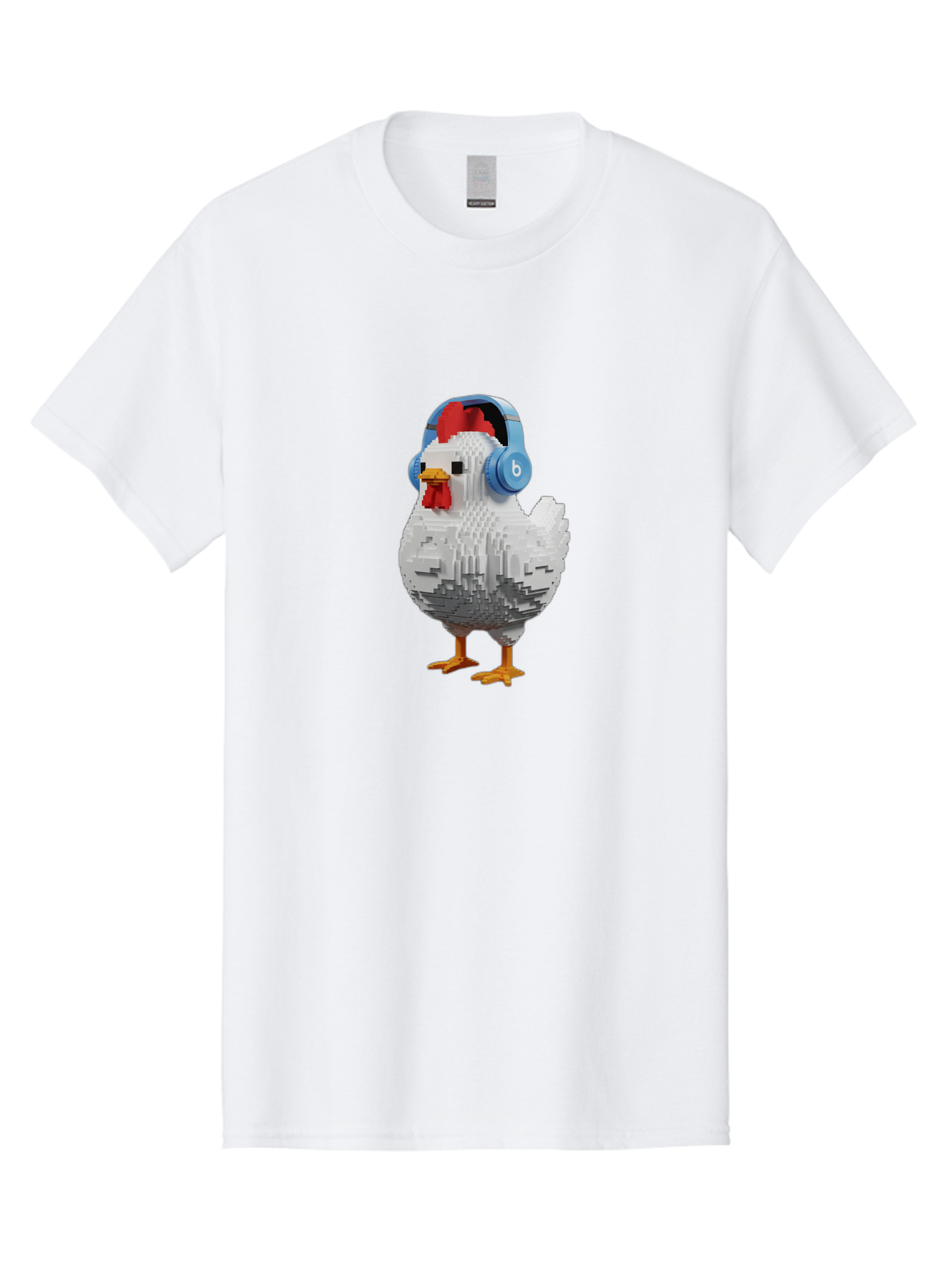 Beats-Chicken Men'S Graphic Tee, 100% Cotton, Comfortable Casual Summer Wear, Machine Washable, Vintage Camera, Old Camera, Antique Camera, Black Camera, Classic Photography, Photography Equipment, Nostalgic Device, Film Camera, Camera Art Bak049