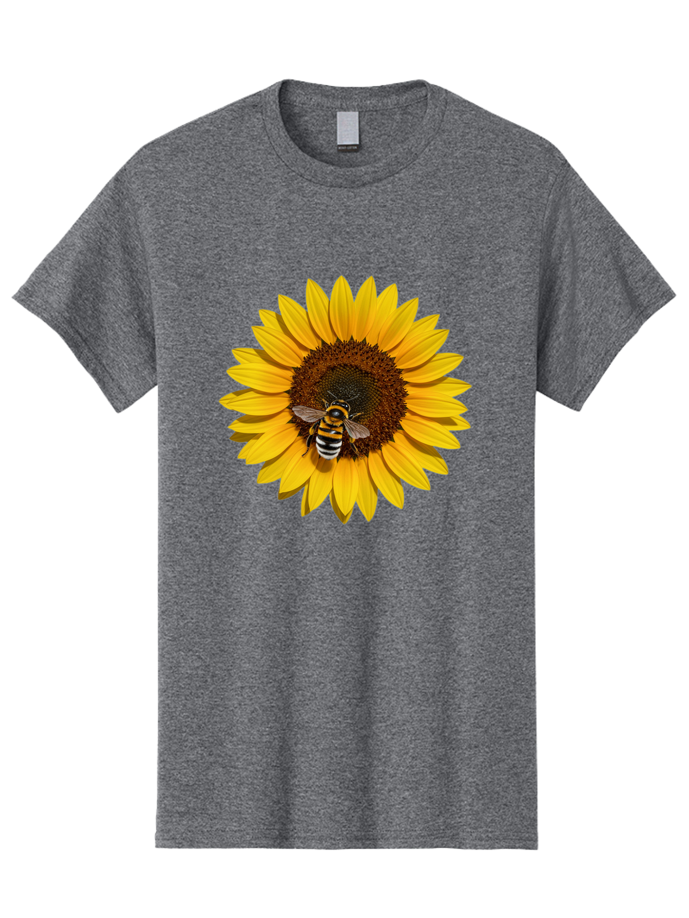 Bee-On-Sunflower Men'S Graphic Tee, 100% Cotton, Comfortable Casual Summer Wear, Machine Washable, Vintage Camera, Old Camera, Antique Camera, Black Camera, Classic Photography, Photography Equipment, Nostalgic Device, Film Camera, Camera Art Bak050