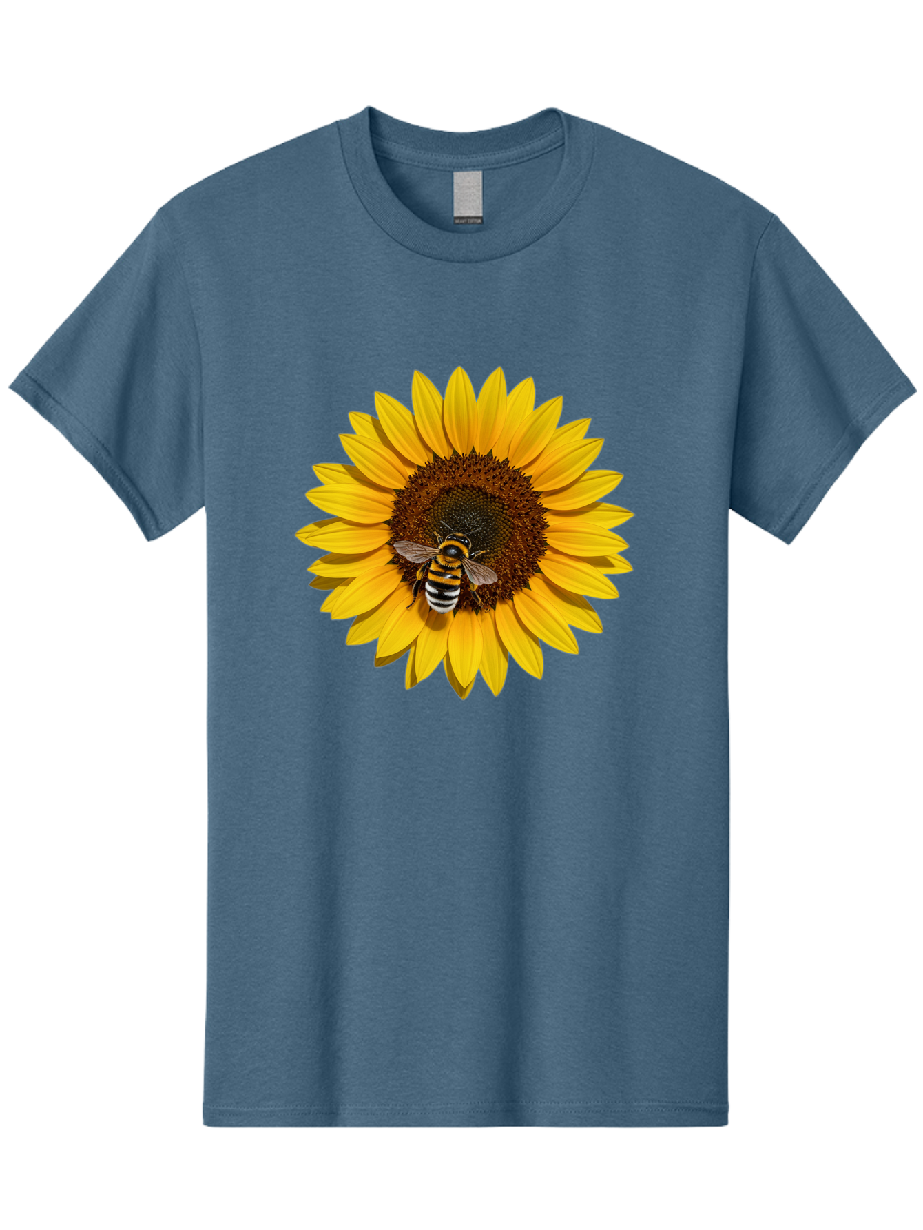 Bee-On-Sunflower Men'S Graphic Tee, 100% Cotton, Comfortable Casual Summer Wear, Machine Washable, Vintage Camera, Old Camera, Antique Camera, Black Camera, Classic Photography, Photography Equipment, Nostalgic Device, Film Camera, Camera Art Bak050