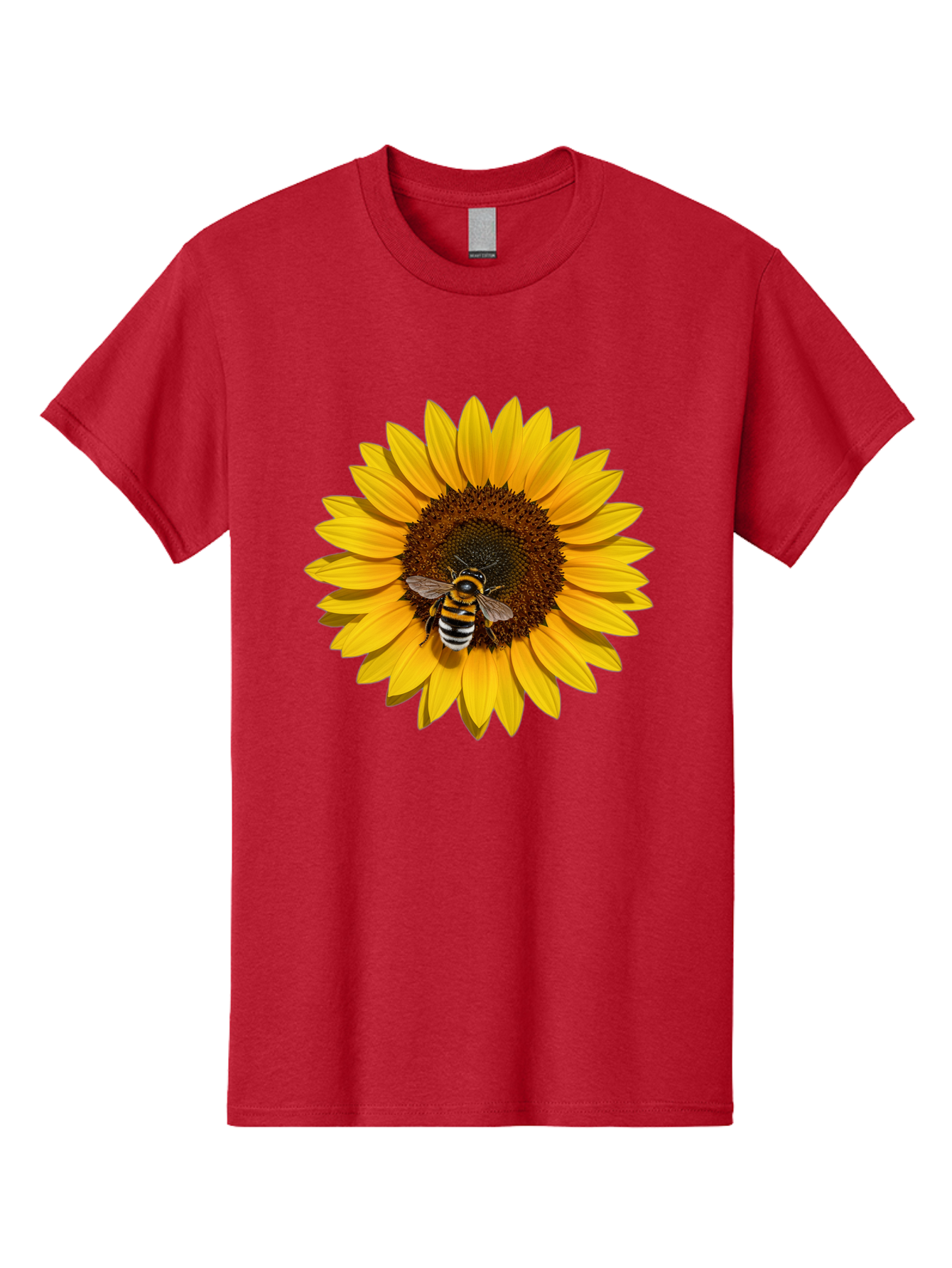 Bee-On-Sunflower Men'S Graphic Tee, 100% Cotton, Comfortable Casual Summer Wear, Machine Washable, Vintage Camera, Old Camera, Antique Camera, Black Camera, Classic Photography, Photography Equipment, Nostalgic Device, Film Camera, Camera Art Bak050