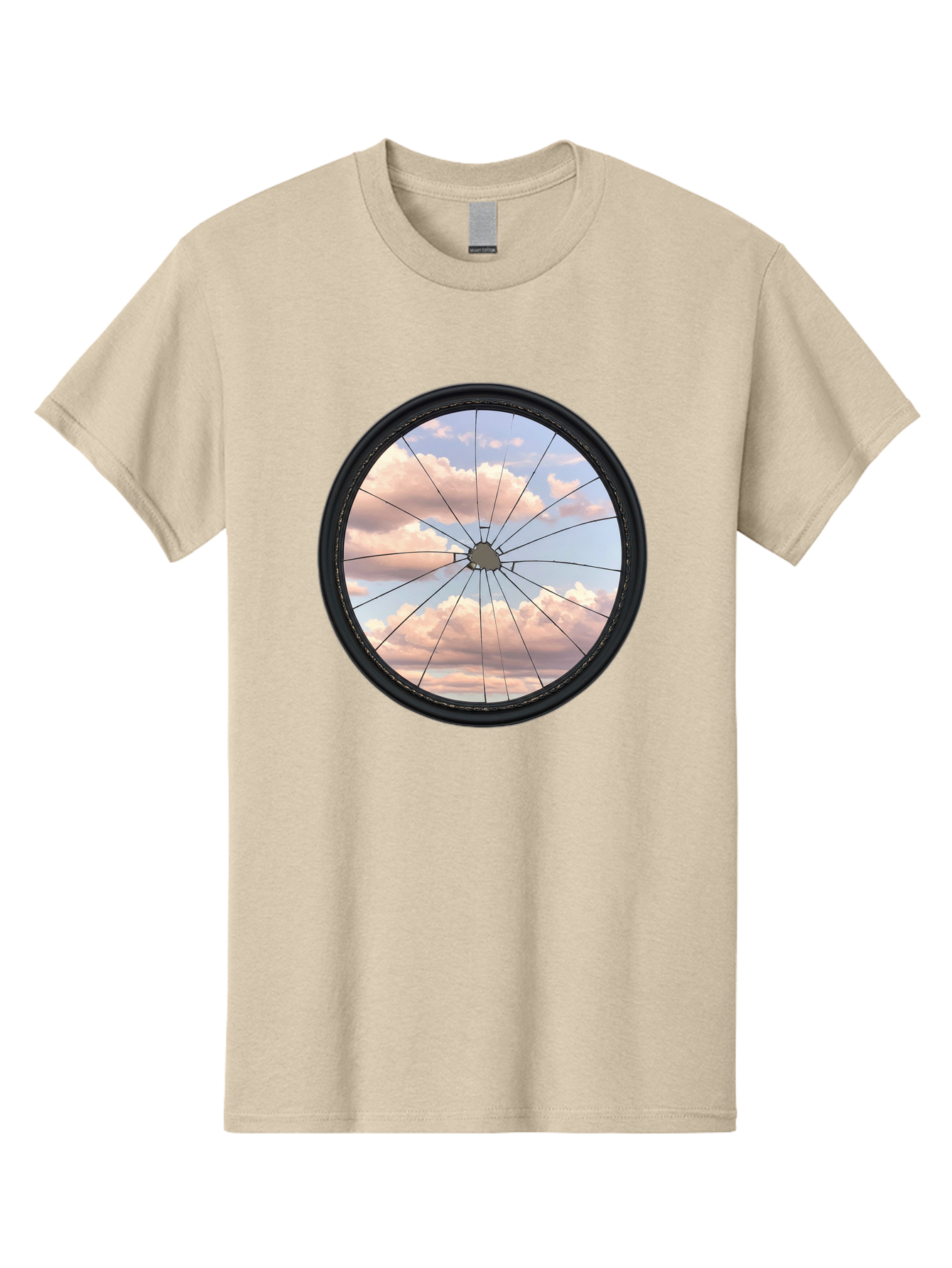 Bicycle-Wheel Men'S Graphic Tee, 100% Cotton, Comfortable Casual Summer Wear, Machine Washable, Vintage Camera, Old Camera, Antique Camera, Black Camera, Classic Photography, Photography Equipment, Nostalgic Device, Film Camera, Camera Art Bak051
