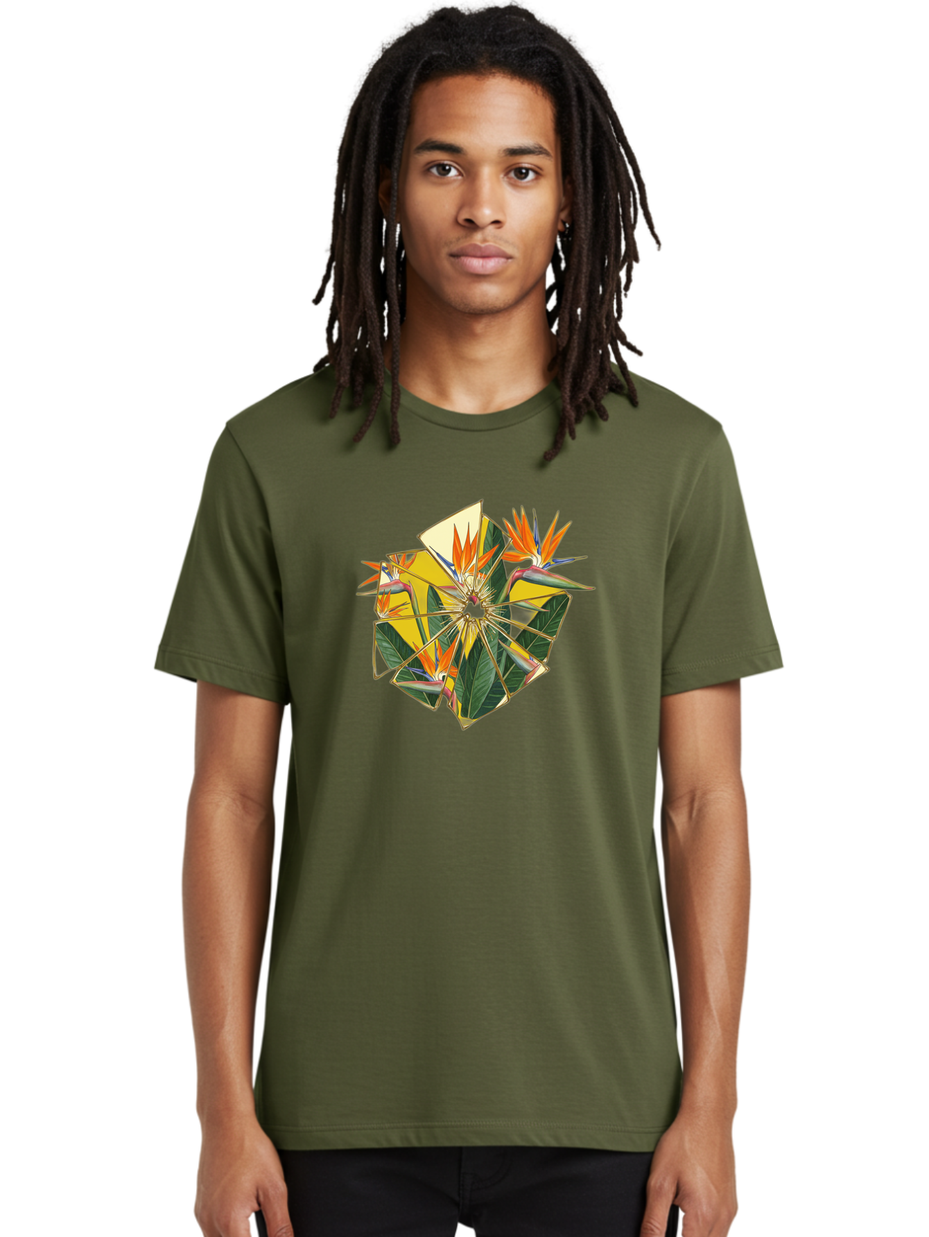 Bird-Of-Paradise Men'S Graphic Tee, 100% Cotton, Comfortable Casual Summer Wear, Machine Washable, Vintage Camera, Old Camera, Antique Camera, Black Camera, Classic Photography, Photography Equipment, Nostalgic Device, Film Camera, Camera Art Bak052