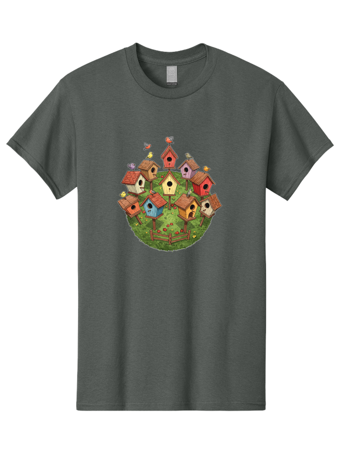 Birdhouses-1 Men'S Graphic Tee, 100% Cotton, Comfortable Casual Summer Wear, Machine Washable, Vintage Camera, Old Camera, Antique Camera, Black Camera, Classic Photography, Photography Equipment, Nostalgic Device, Film Camera, Camera Art Bak053