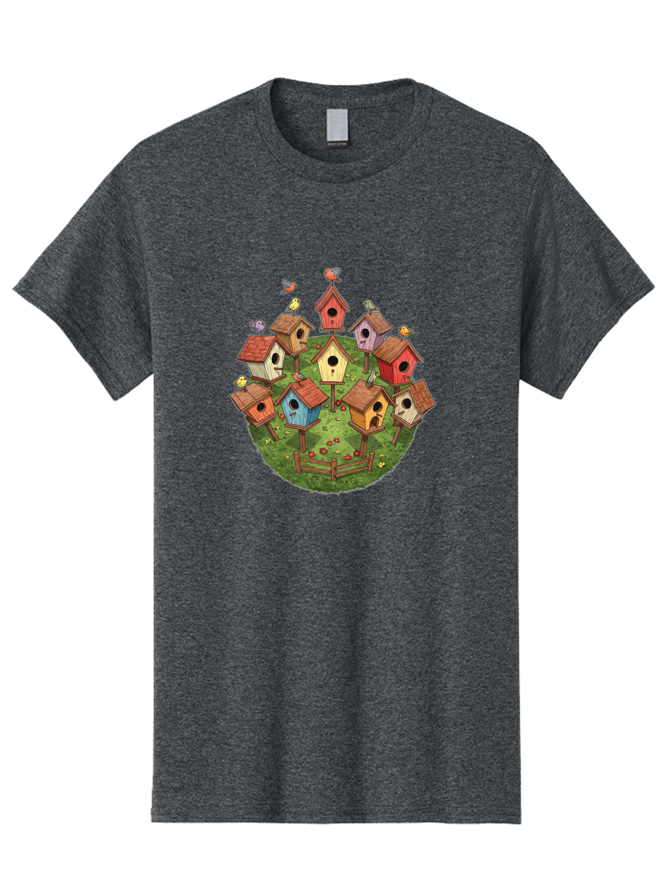 Birdhouses-1 Men'S Graphic Tee, 100% Cotton, Comfortable Casual Summer Wear, Machine Washable, Vintage Camera, Old Camera, Antique Camera, Black Camera, Classic Photography, Photography Equipment, Nostalgic Device, Film Camera, Camera Art Bak053