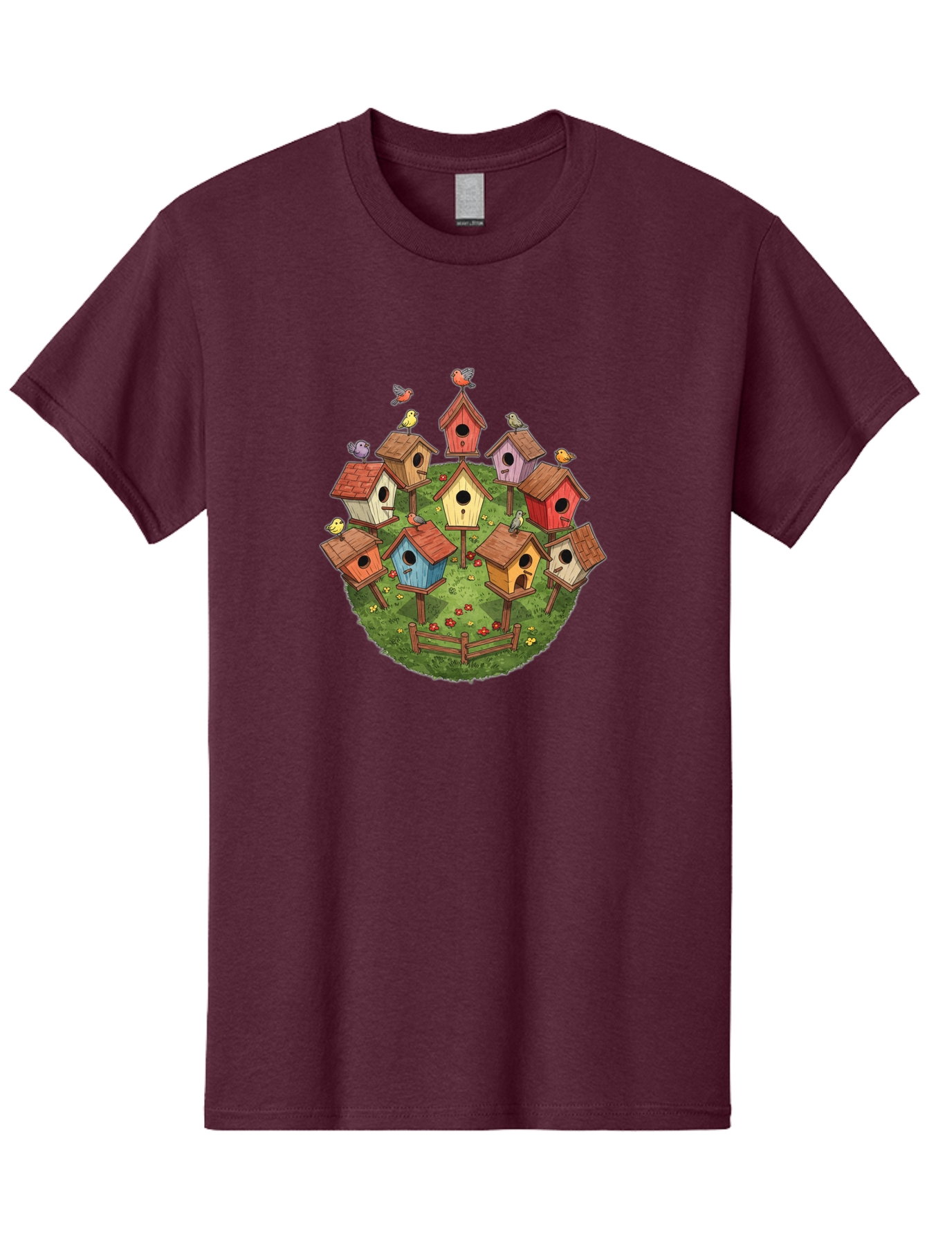 Birdhouses-1 Men'S Graphic Tee, 100% Cotton, Comfortable Casual Summer Wear, Machine Washable, Vintage Camera, Old Camera, Antique Camera, Black Camera, Classic Photography, Photography Equipment, Nostalgic Device, Film Camera, Camera Art Bak053