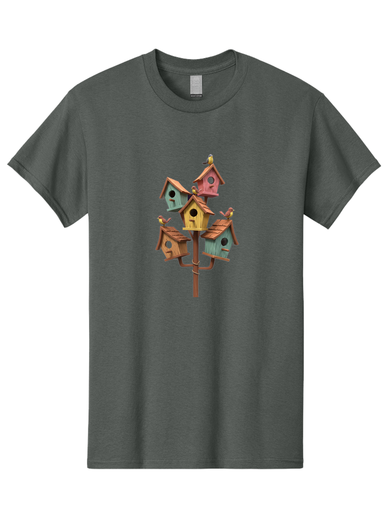Birdhouses Men'S Graphic Tee, 100% Cotton, Comfortable Casual Summer Wear, Machine Washable, Vintage Camera, Old Camera, Antique Camera, Black Camera, Classic Photography, Photography Equipment, Nostalgic Device, Film Camera, Camera Art Bak054