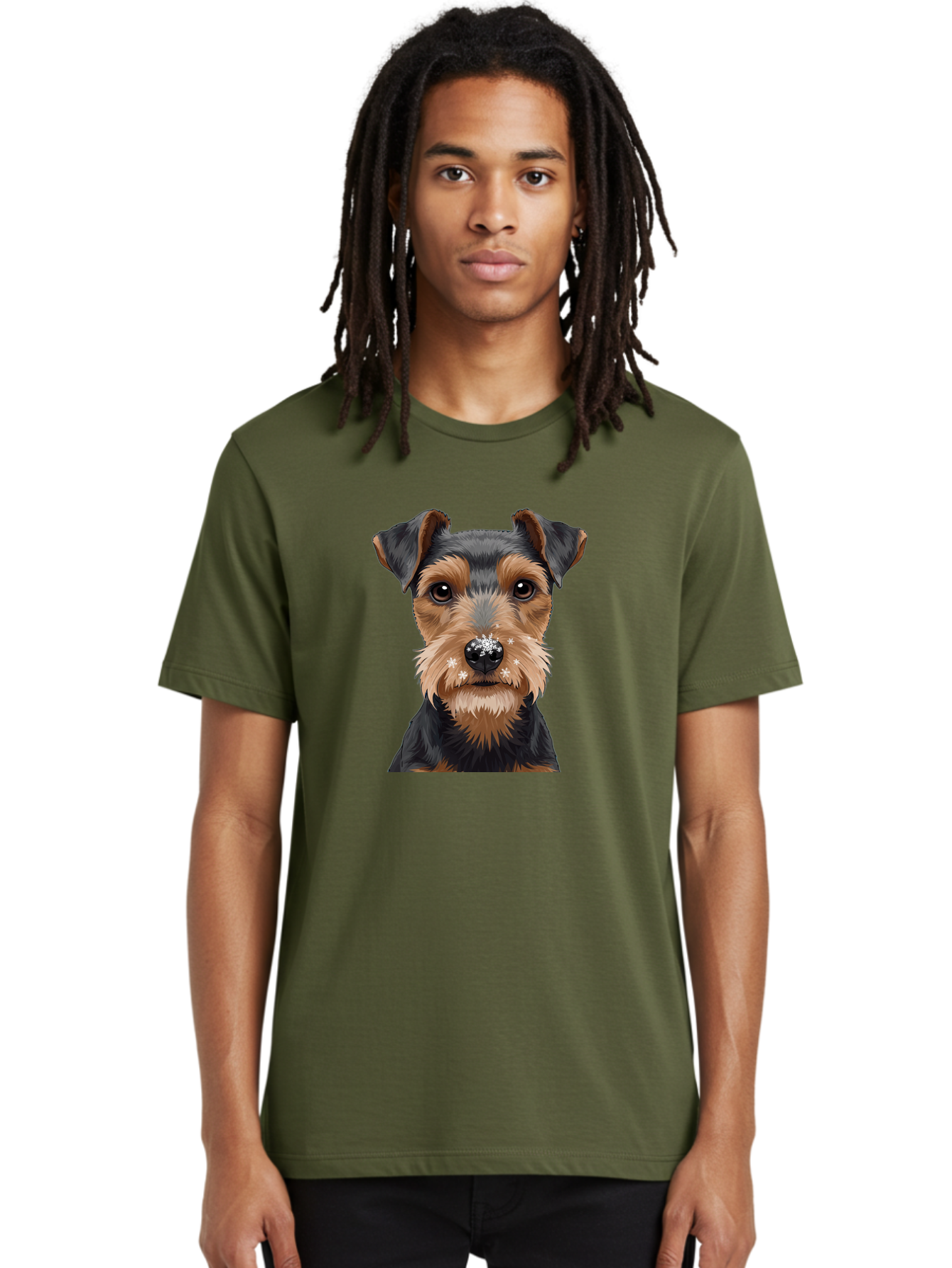 Black-And-Tan-Terrier Men'S Graphic Tee, 100% Cotton, Comfortable Casual Summer Wear, Machine Washable, Vintage Camera, Old Camera, Antique Camera, Black Camera, Classic Photography, Photography Equipment, Nostalgic Device, Film Camera, Bak055