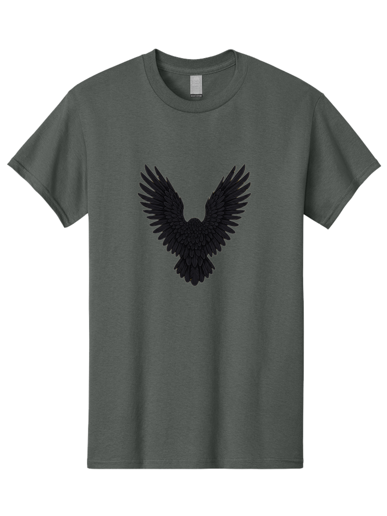 Black-Bird-Silhouette Men'S Graphic Tee, 100% Cotton, Comfortable Casual Summer Wear, Machine Washable, Vintage Camera, Old Camera, Antique Camera, Black Camera, Classic Photography, Photography Equipment, Nostalgic Device, Film Camera, Bak057