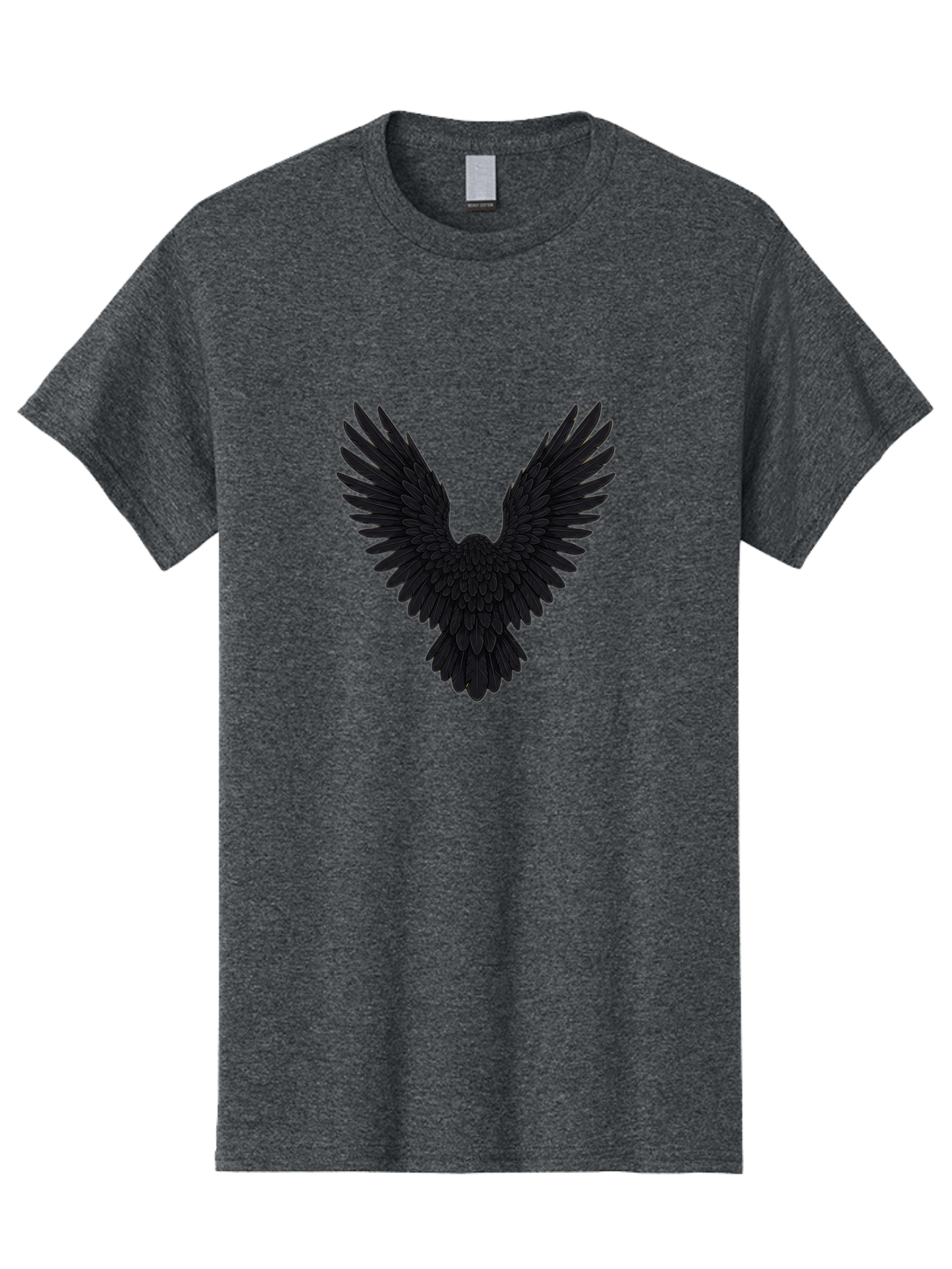 Black-Bird-Silhouette Men'S Graphic Tee, 100% Cotton, Comfortable Casual Summer Wear, Machine Washable, Vintage Camera, Old Camera, Antique Camera, Black Camera, Classic Photography, Photography Equipment, Nostalgic Device, Film Camera, Bak057