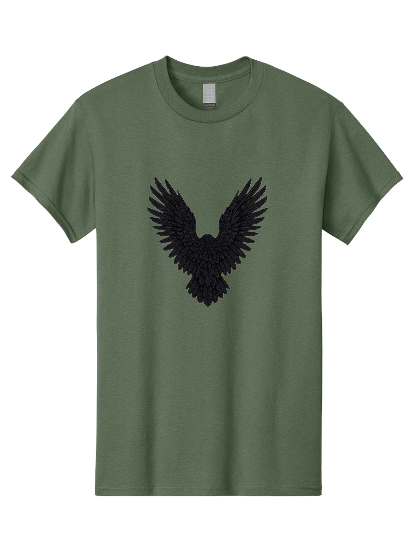 Black-Bird-Silhouette Men'S Graphic Tee, 100% Cotton, Comfortable Casual Summer Wear, Machine Washable, Vintage Camera, Old Camera, Antique Camera, Black Camera, Classic Photography, Photography Equipment, Nostalgic Device, Film Camera, Bak057