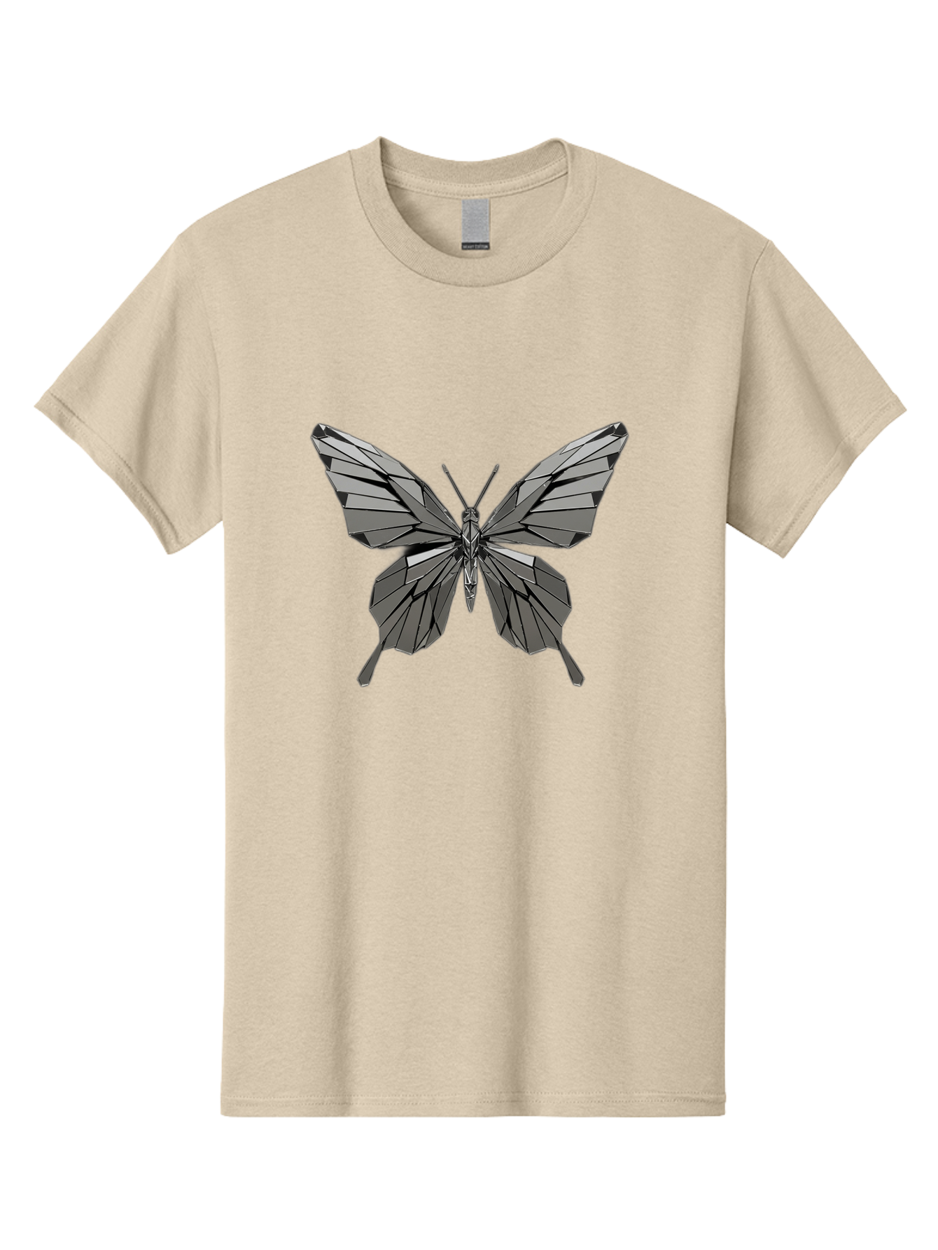 Black-Butterfly-1 Men'S Graphic Tee, 100% Cotton, Comfortable Casual Summer Wear, Machine Washable, Vintage Camera, Old Camera, Antique Camera, Black Camera, Classic Photography, Photography Equipment, Nostalgic Device, Film Camera, Camera Art Bak058