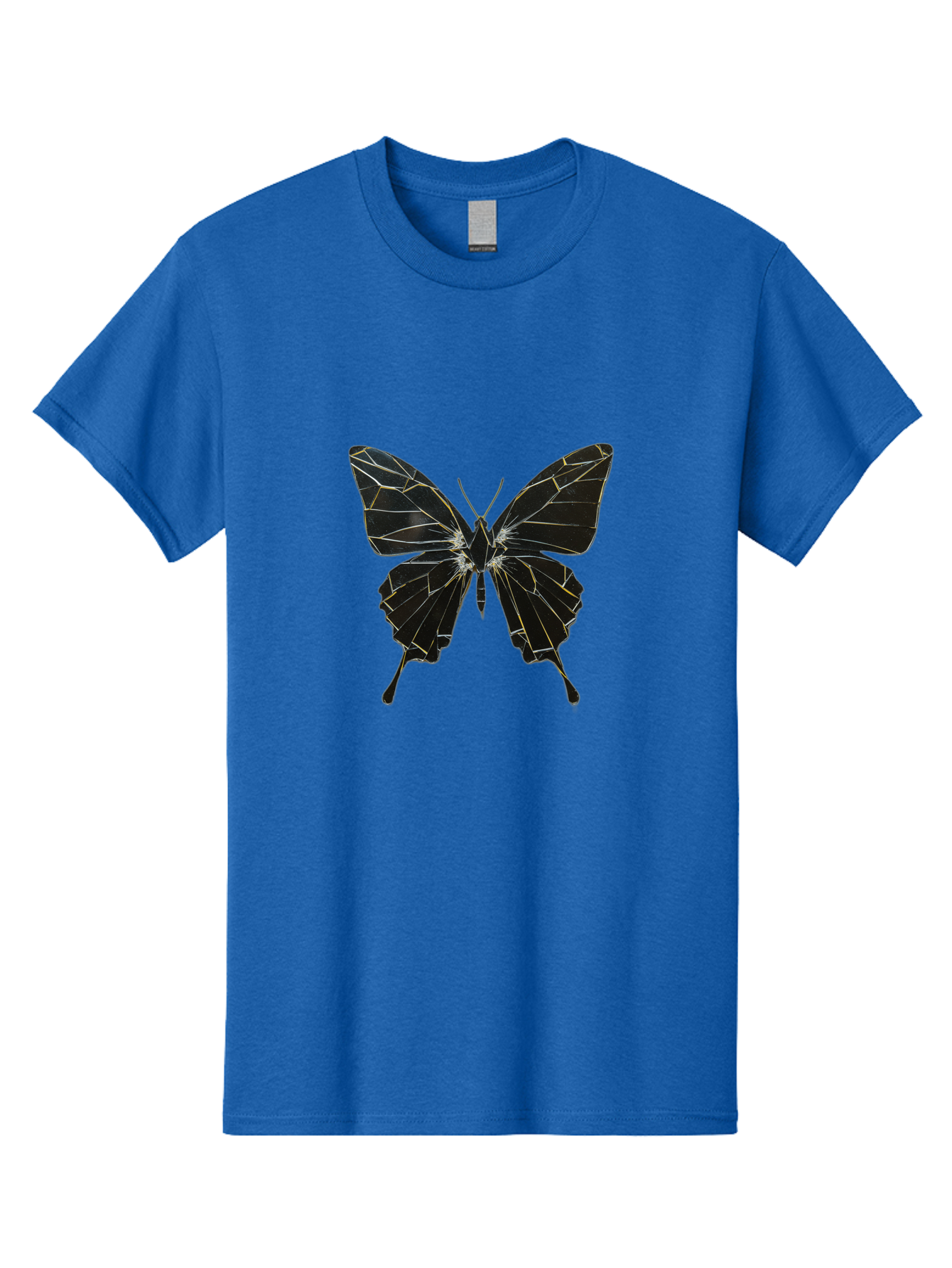Black-Butterfly Men'S Graphic Tee, 100% Cotton, Comfortable Casual Summer Wear, Machine Washable, Vintage Camera, Old Camera, Antique Camera, Black Camera, Classic Photography, Photography Equipment, Nostalgic Device, Film Camera, Camera Art Bak060