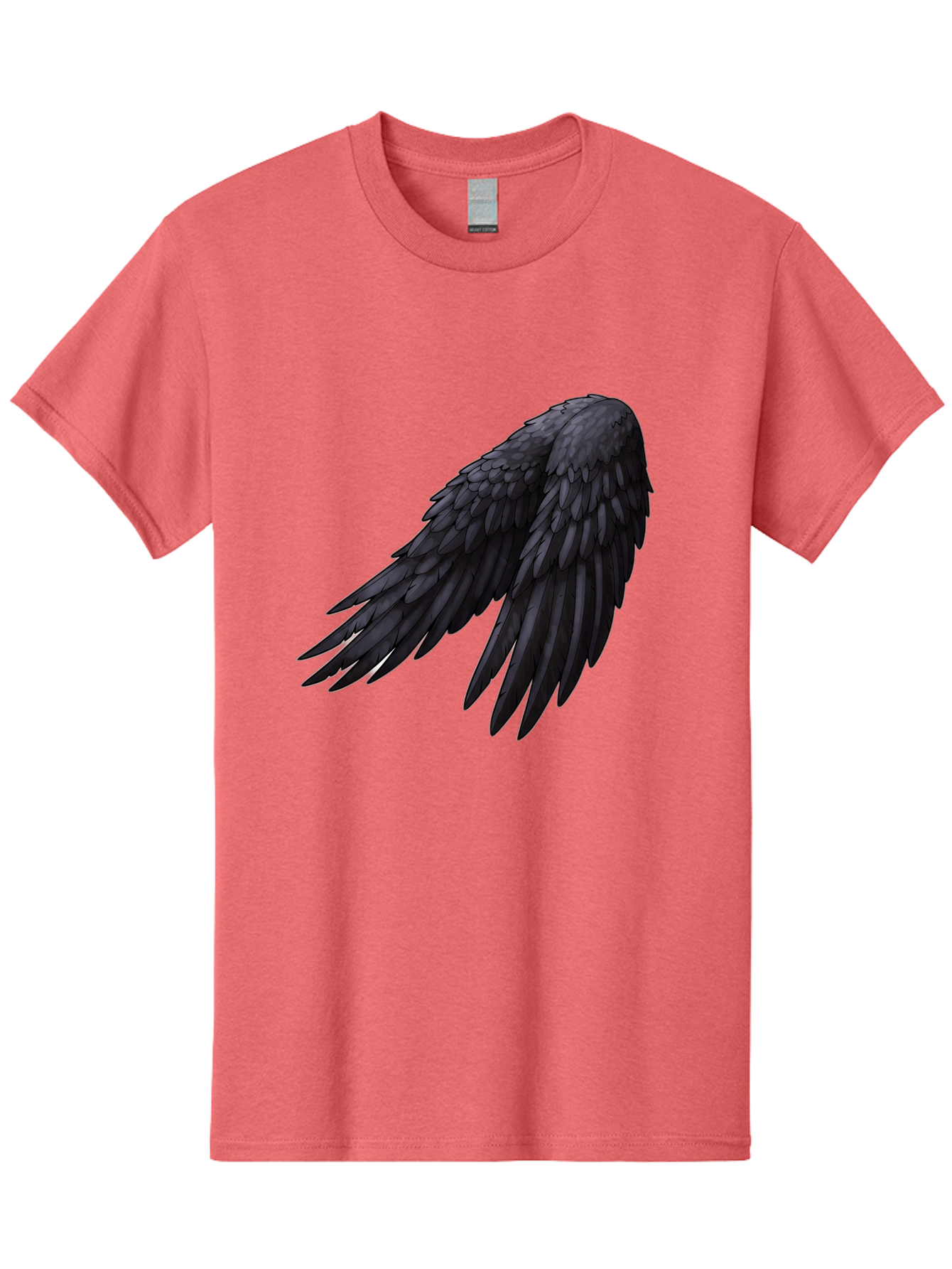 Black-Feathered-Wing Men'S Graphic Tee, 100% Cotton, Comfortable Casual Summer Wear, Machine Washable, Vintage Camera, Old Camera, Antique Camera, Black Camera, Classic Photography, Photography Equipment, Nostalgic Device, Film Camera, Bak066