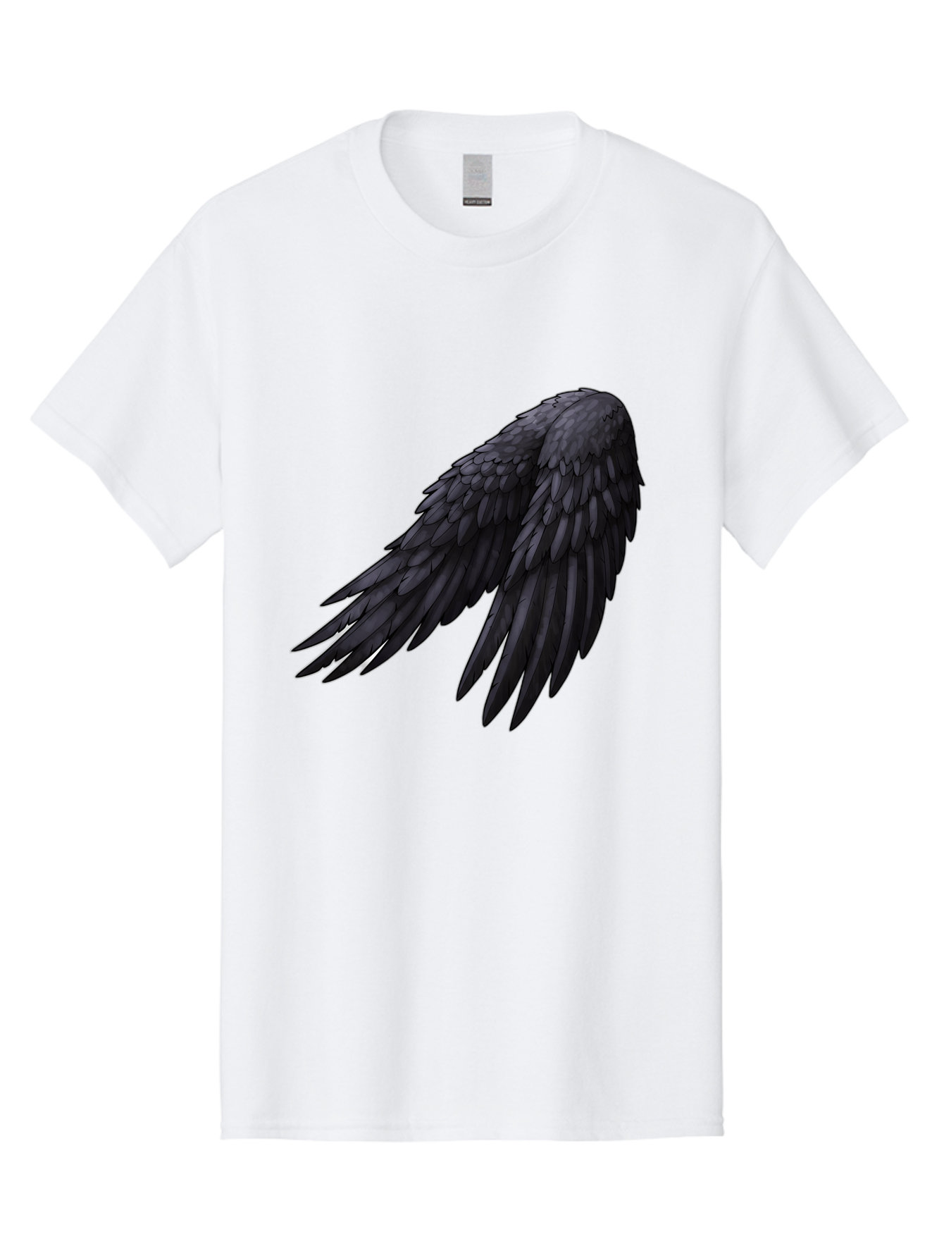 Black-Feathered-Wing Men'S Graphic Tee, 100% Cotton, Comfortable Casual Summer Wear, Machine Washable, Vintage Camera, Old Camera, Antique Camera, Black Camera, Classic Photography, Photography Equipment, Nostalgic Device, Film Camera, Bak066