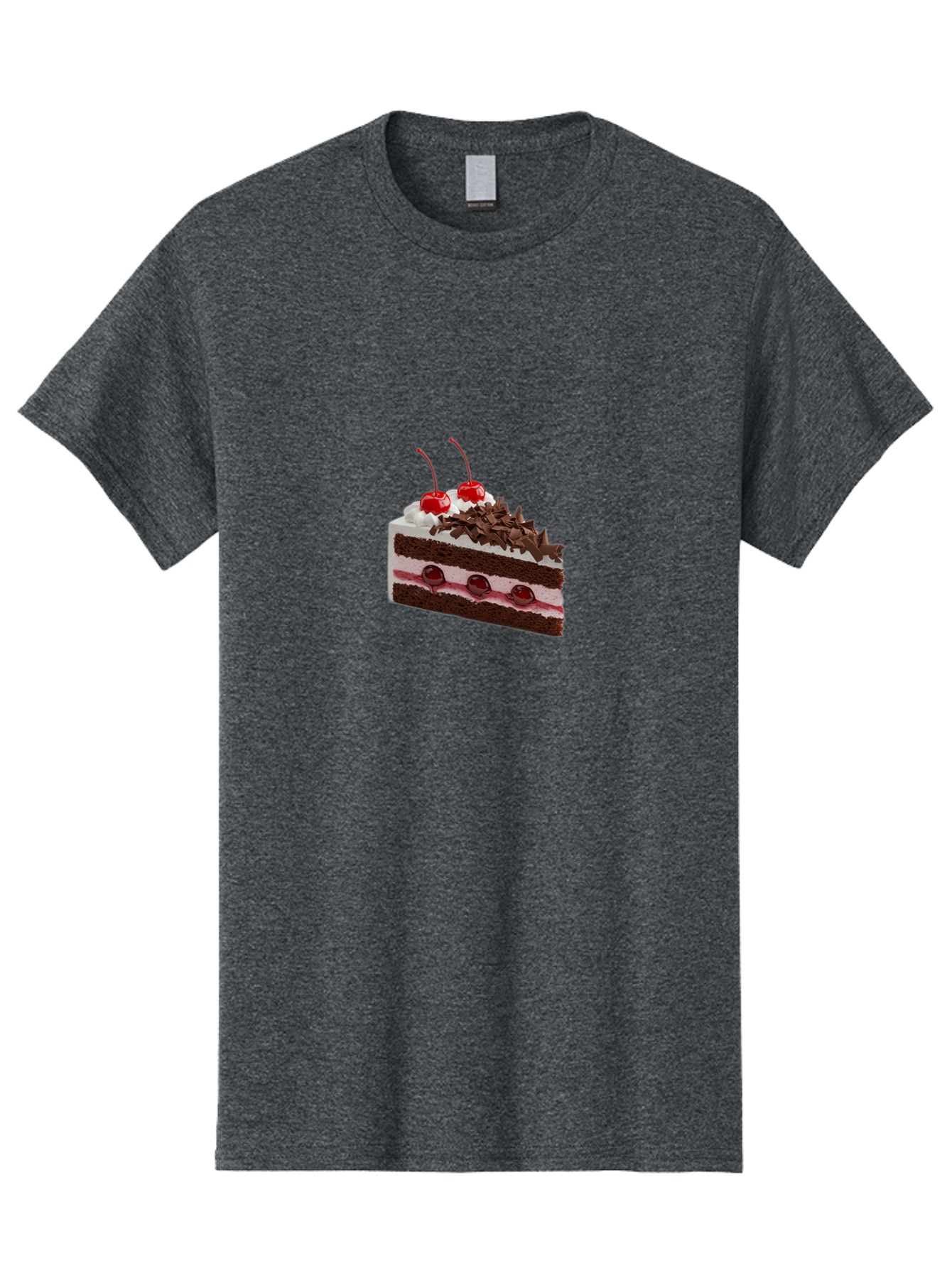 Black-Forest-Cake-1 Men'S Graphic Tee, 100% Cotton, Comfortable Casual Summer Wear, Machine Washable, Vintage Camera, Old Camera, Antique Camera, Black Camera, Classic Photography, Photography Equipment, Nostalgic Device, Film Camera, Bak068