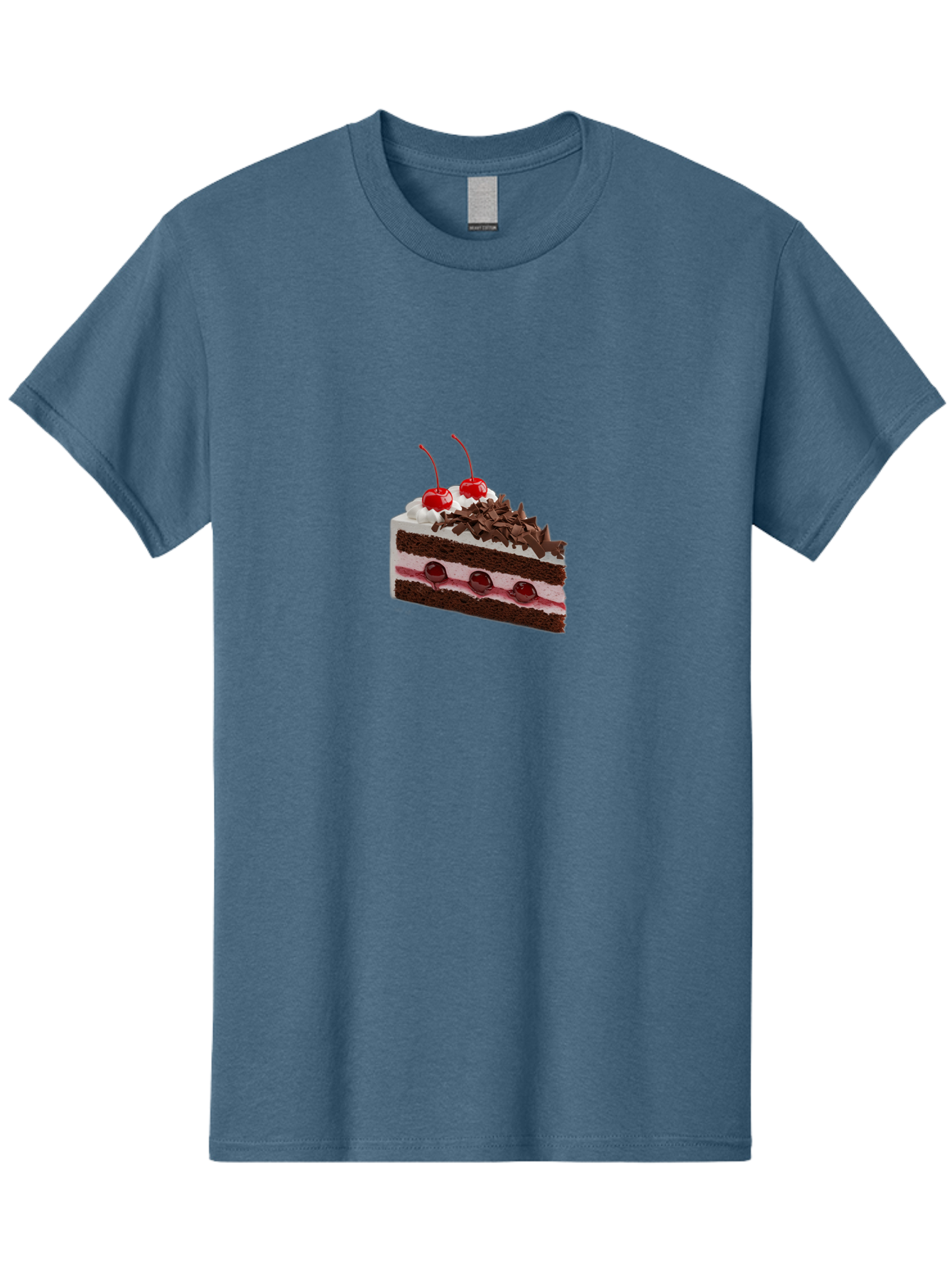 Black-Forest-Cake-1 Men'S Graphic Tee, 100% Cotton, Comfortable Casual Summer Wear, Machine Washable, Vintage Camera, Old Camera, Antique Camera, Black Camera, Classic Photography, Photography Equipment, Nostalgic Device, Film Camera, Bak068