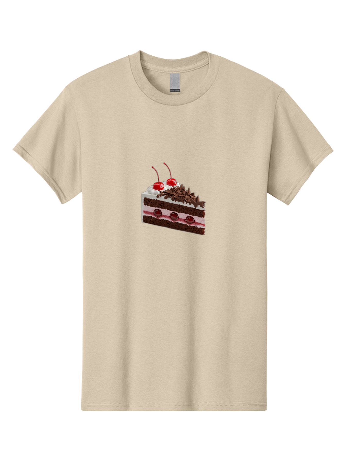 Black-Forest-Cake-1 Men'S Graphic Tee, 100% Cotton, Comfortable Casual Summer Wear, Machine Washable, Vintage Camera, Old Camera, Antique Camera, Black Camera, Classic Photography, Photography Equipment, Nostalgic Device, Film Camera, Bak068