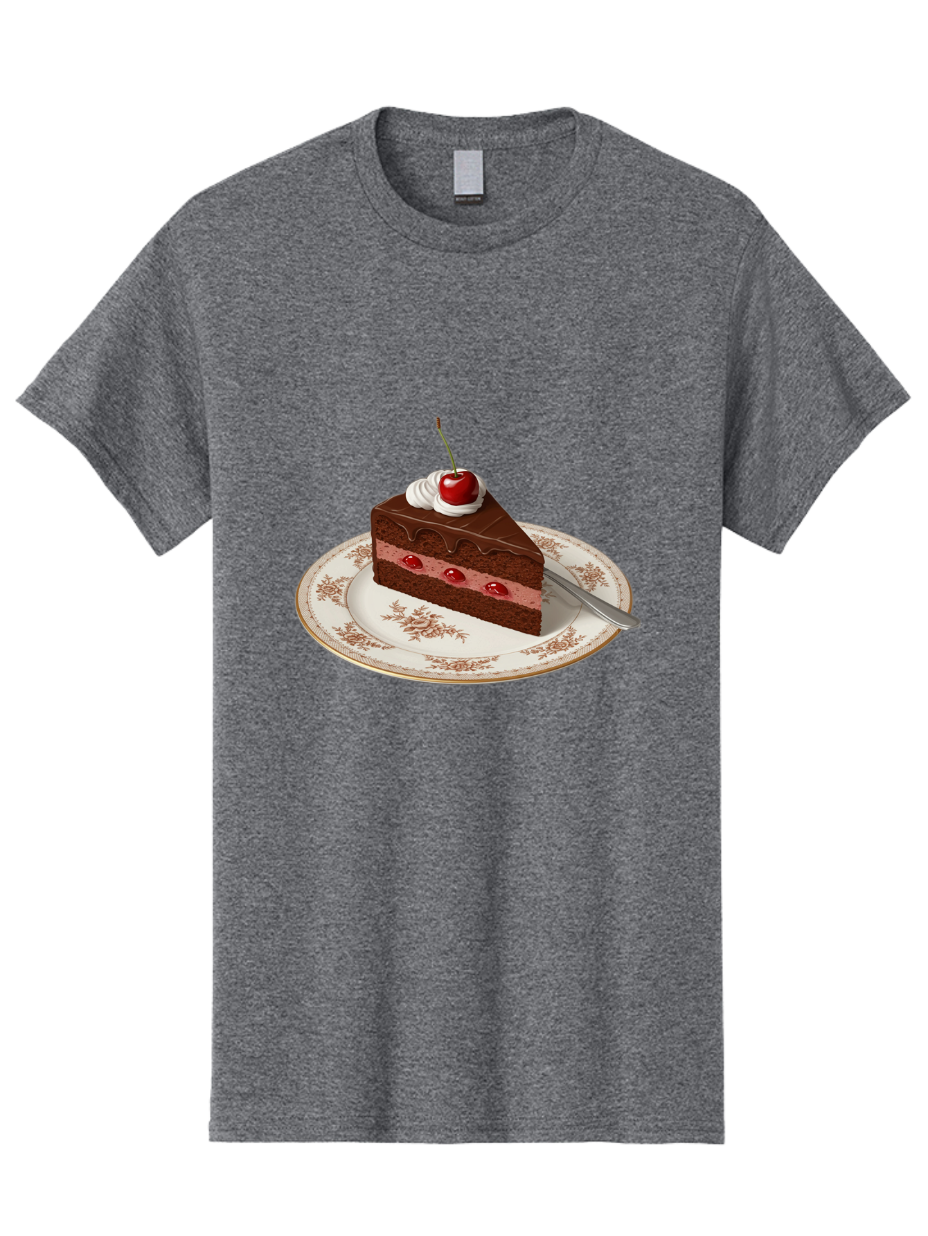 Black-Forest-Cake Men'S Graphic Tee, 100% Cotton, Comfortable Casual Summer Wear, Machine Washable, Vintage Camera, Old Camera, Antique Camera, Black Camera, Classic Photography, Photography Equipment, Nostalgic Device, Film Camera, Camera Art Bak069
