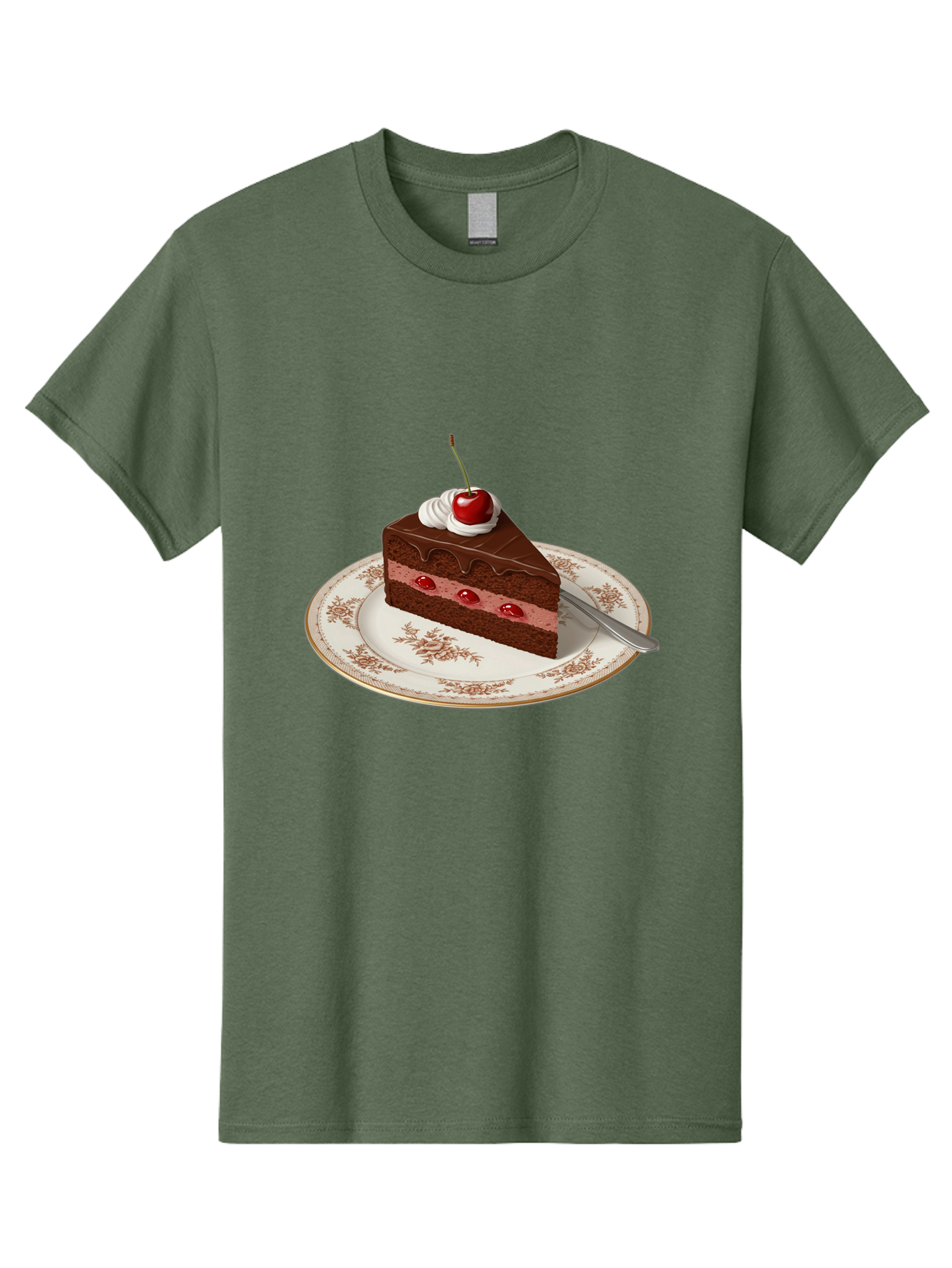 Black-Forest-Cake Men'S Graphic Tee, 100% Cotton, Comfortable Casual Summer Wear, Machine Washable, Vintage Camera, Old Camera, Antique Camera, Black Camera, Classic Photography, Photography Equipment, Nostalgic Device, Film Camera, Camera Art Bak069