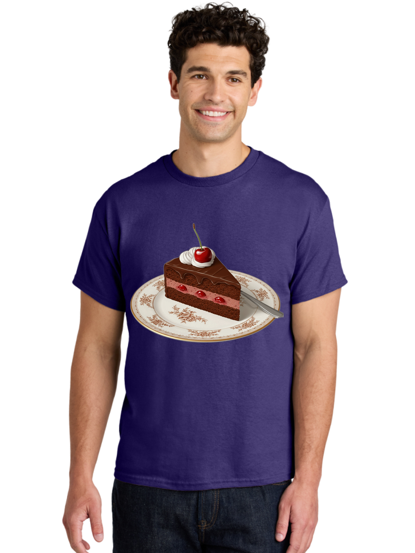Black-Forest-Cake Men'S Graphic Tee, 100% Cotton, Comfortable Casual Summer Wear, Machine Washable, Vintage Camera, Old Camera, Antique Camera, Black Camera, Classic Photography, Photography Equipment, Nostalgic Device, Film Camera, Camera Art Bak069