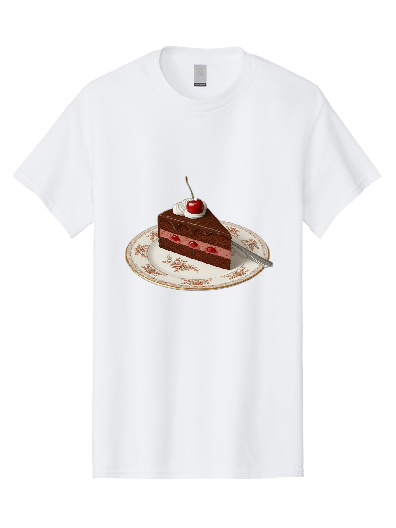 Black-Forest-Cake Men'S Graphic Tee, 100% Cotton, Comfortable Casual Summer Wear, Machine Washable, Vintage Camera, Old Camera, Antique Camera, Black Camera, Classic Photography, Photography Equipment, Nostalgic Device, Film Camera, Camera Art Bak069